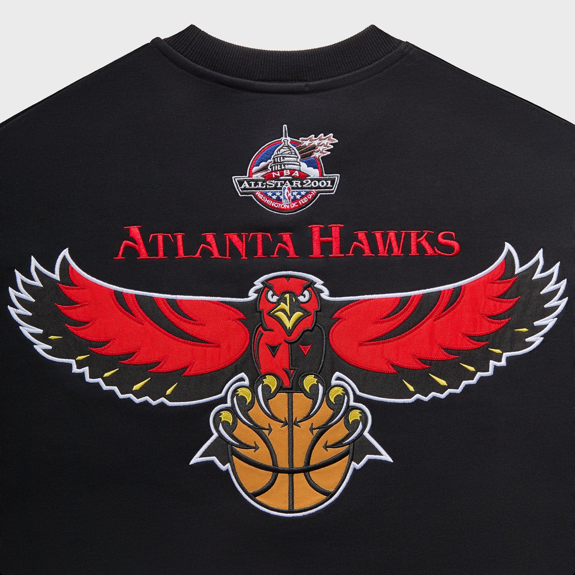 Kith for NBA All-Star Atlanta Hawks Nelson Crewneck - Black