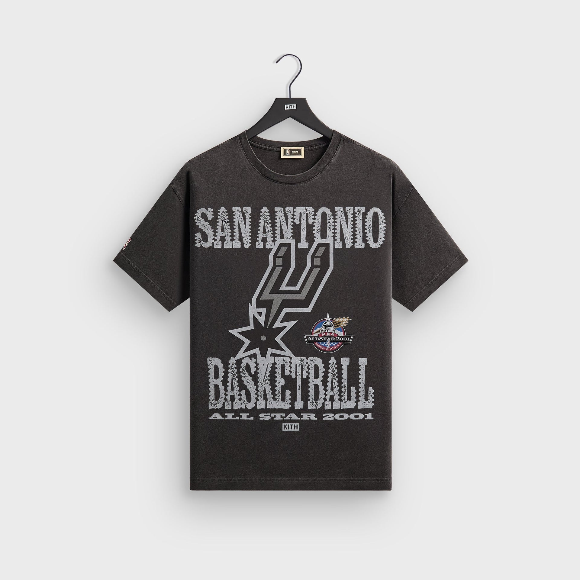 Kith for NBA All-Star San Antonio Spurs Vintage Tee - Black