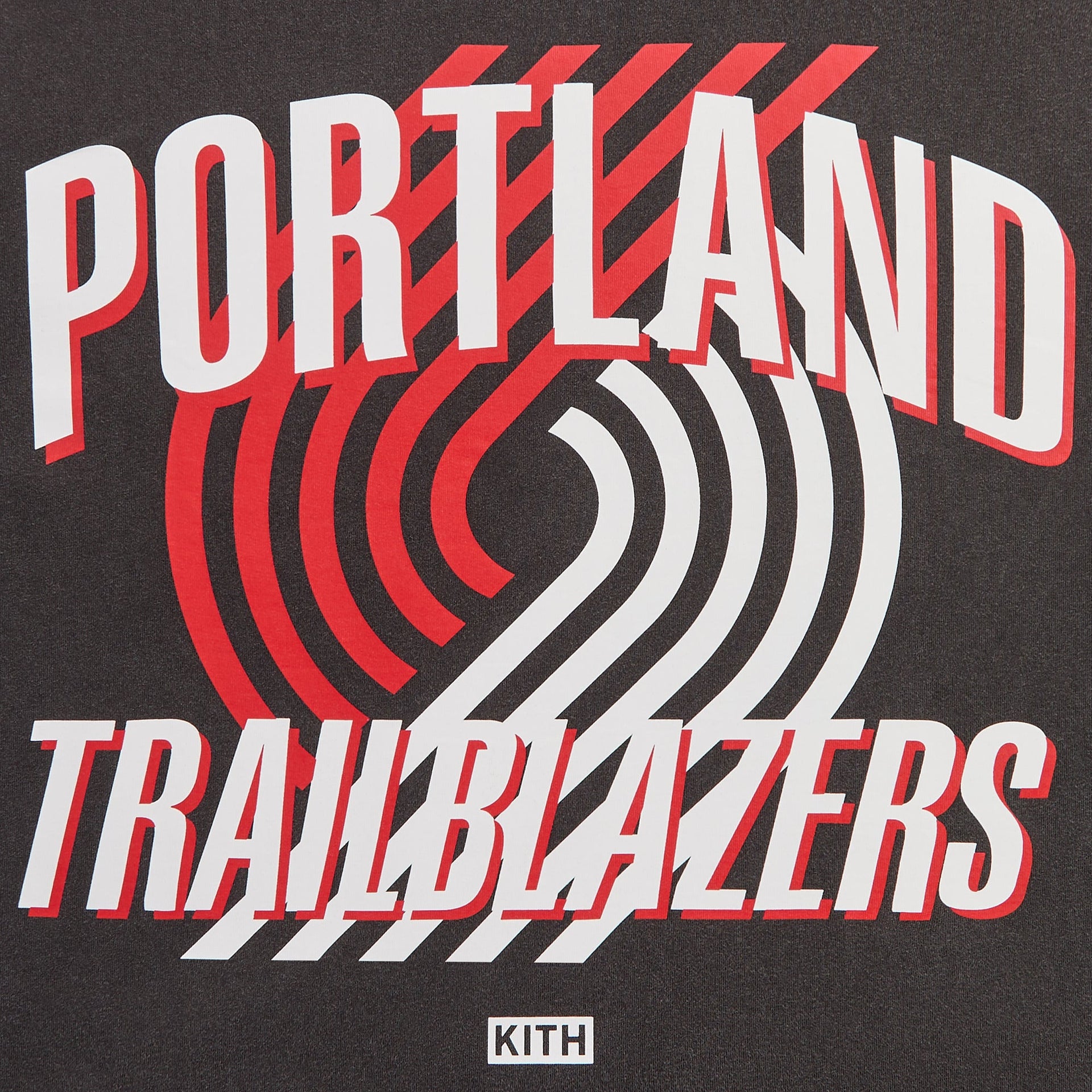 Kith for NBA All-Star Portland Trail Blazers Vintage Tee - Black