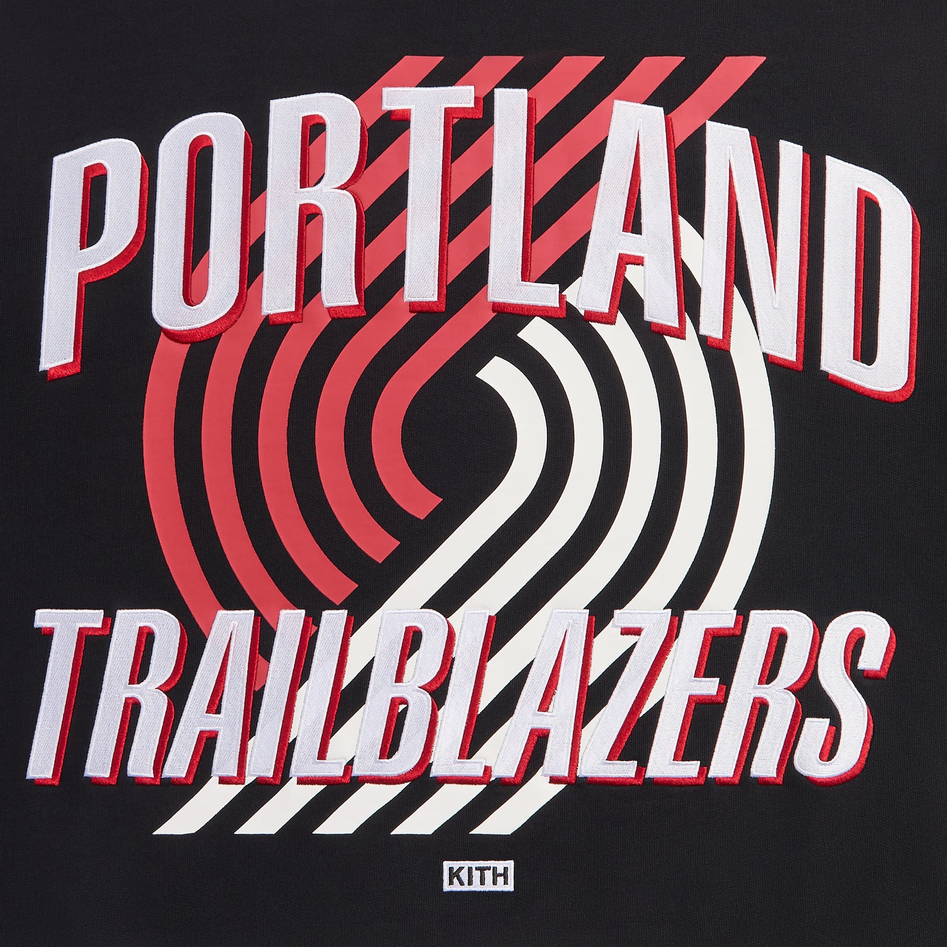 Kith for NBA All-Star Portland Trail Blazers Nelson Crewneck - Black