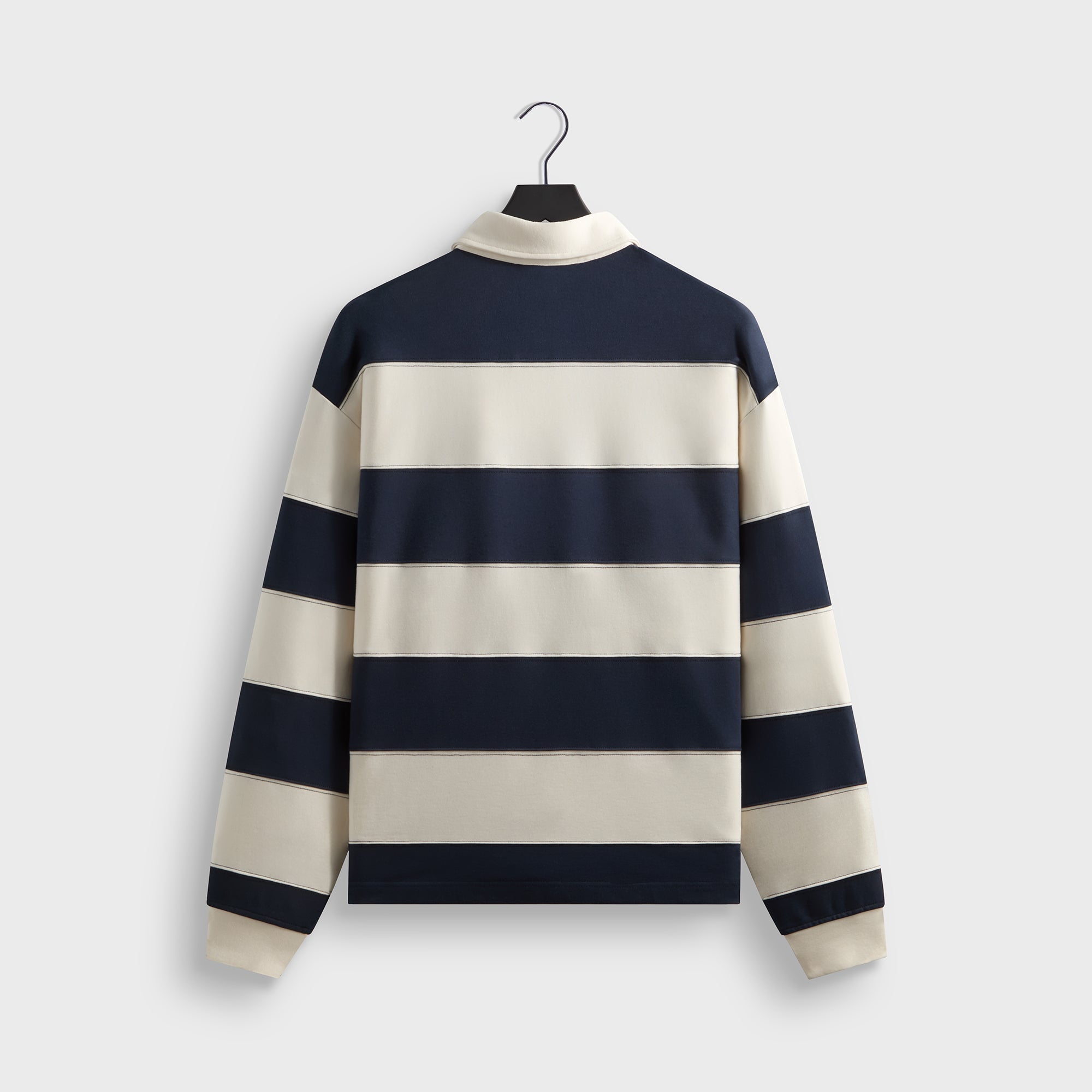 Kith Compact Fleece Striped Rugby - Nocturnal