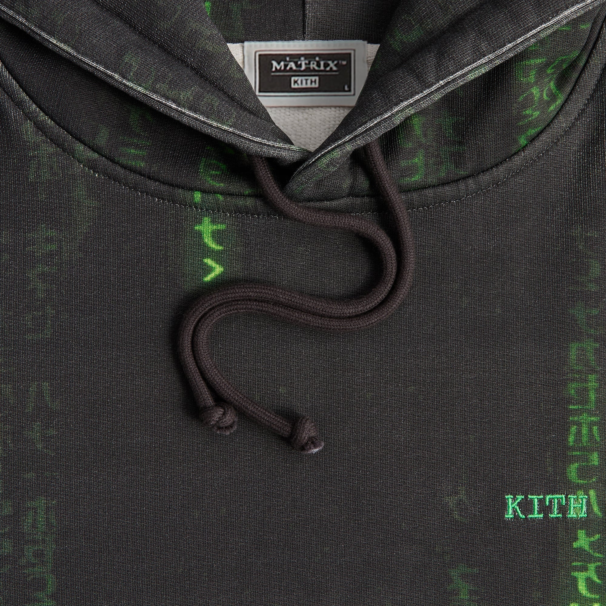 Kith for The Matrix Code Vintage Nelson Hoodie - Black