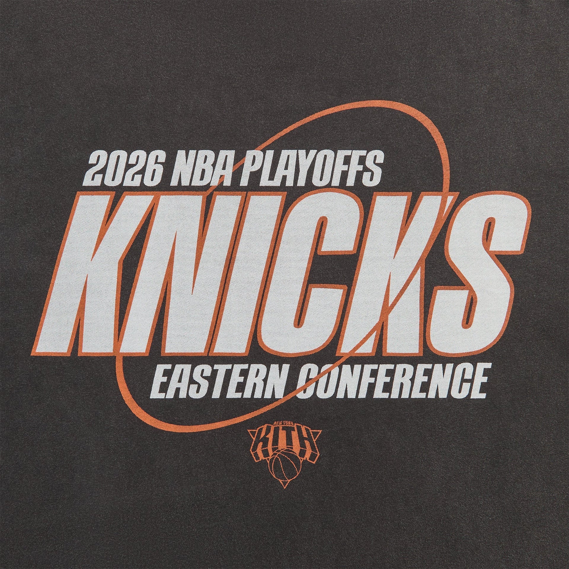 Kith for the New York Knicks Playoffs Tee - Black