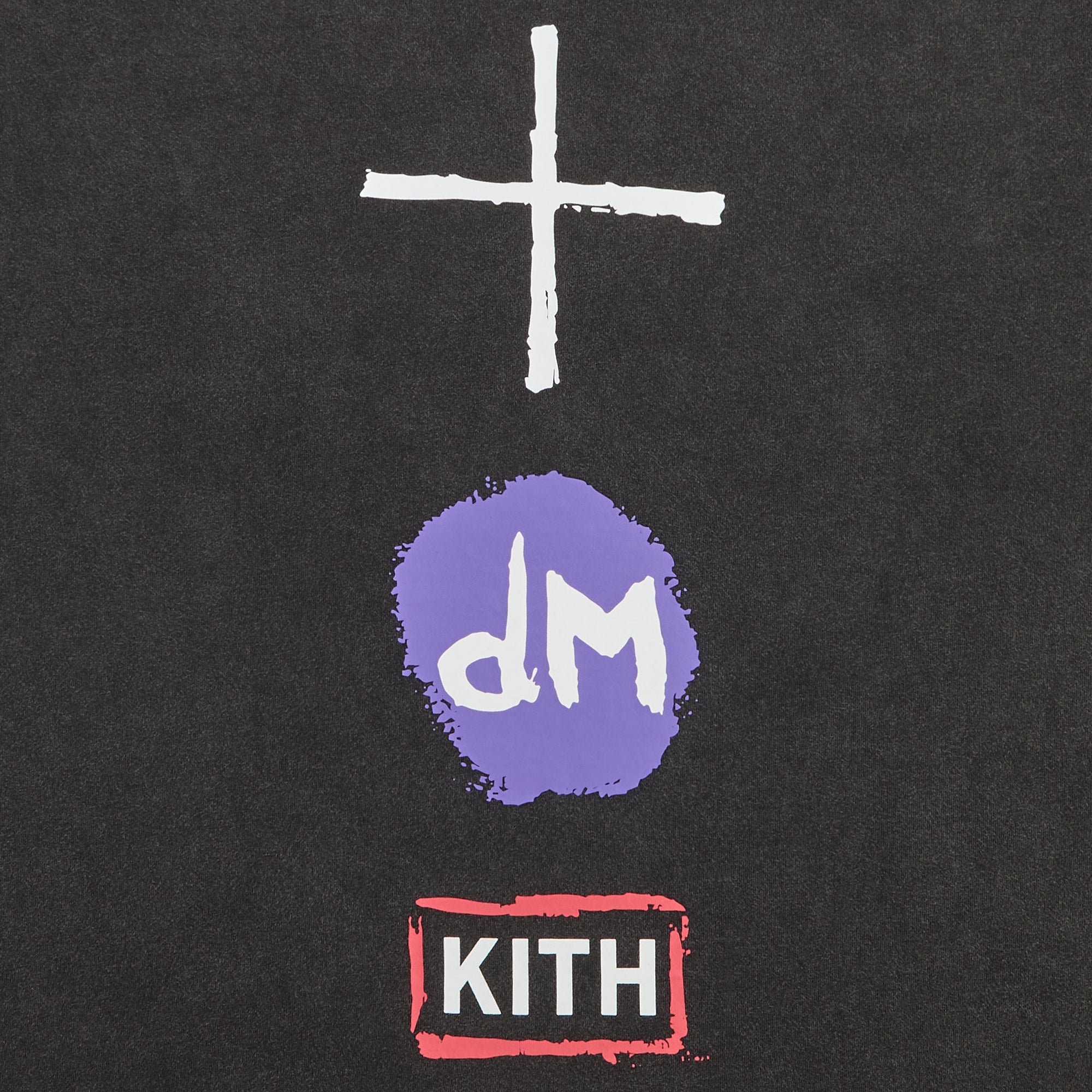 Kith Records for Depeche Mode Devotional Tour Vintage Alex Tee - Black