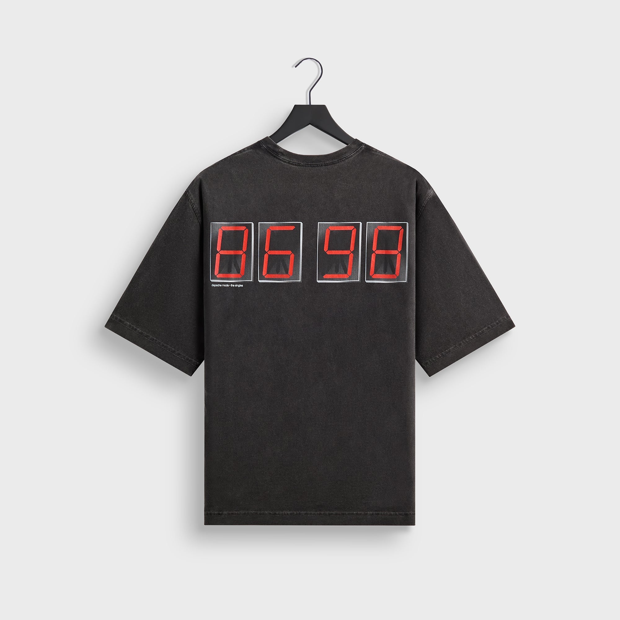 Kith Records for Depeche Mode The Singles Vintage Alex Tee - Black
