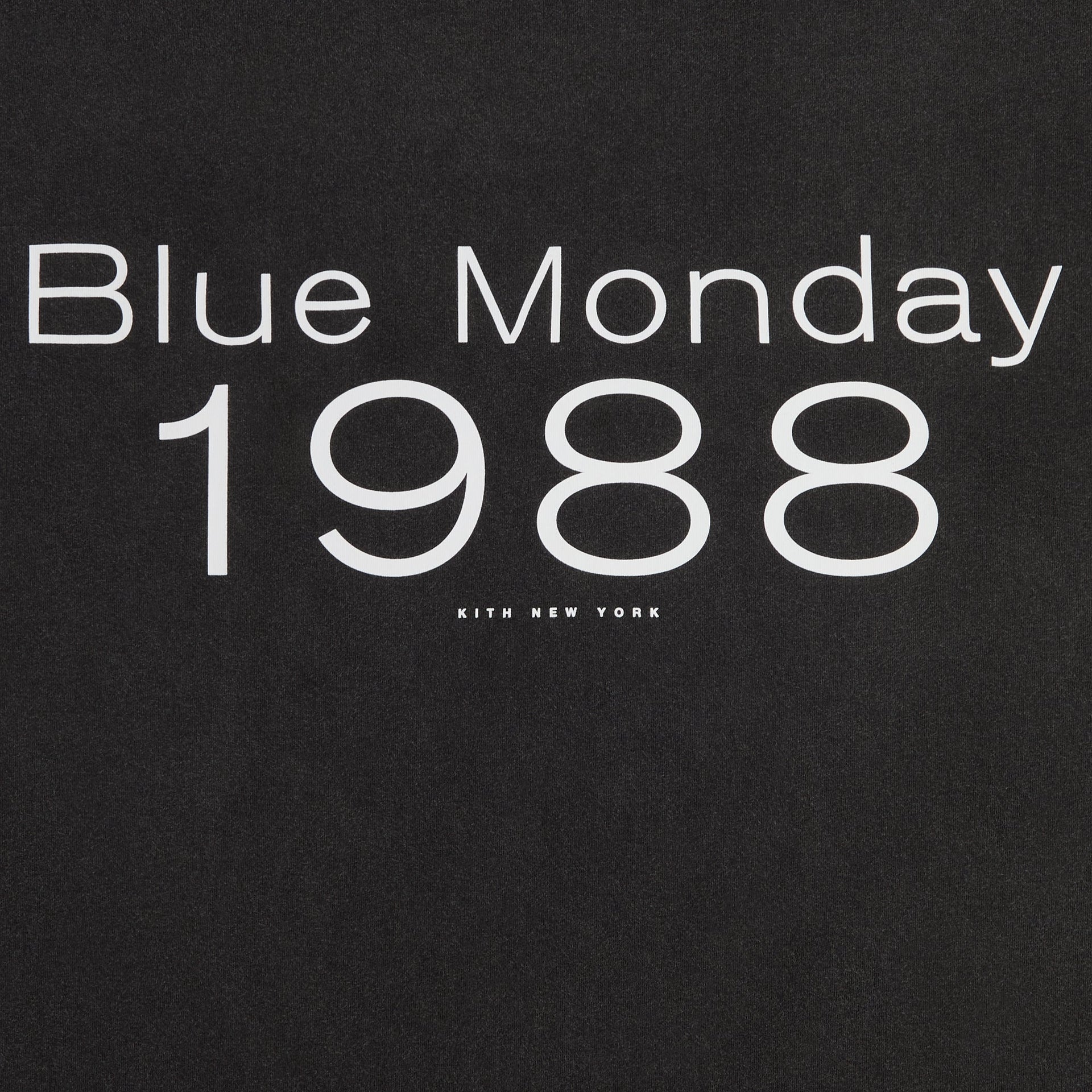 Kith Records for New Order Blue Monday Vintage Alex Tee - Black