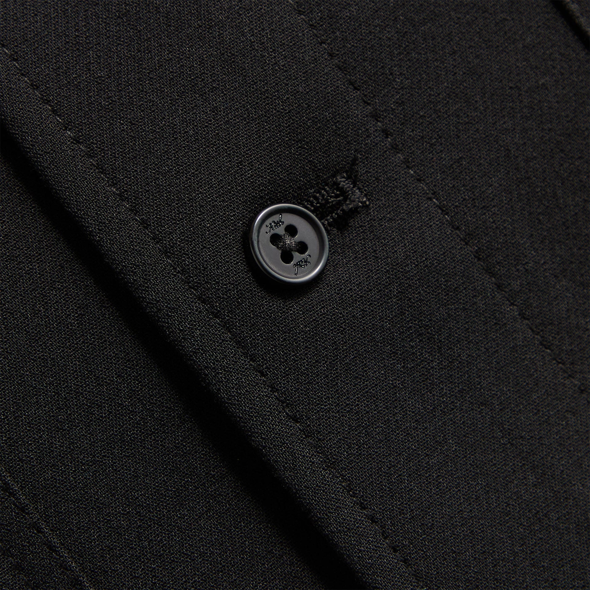 Kith Midweight Double Weave Ace Buttondown - Black