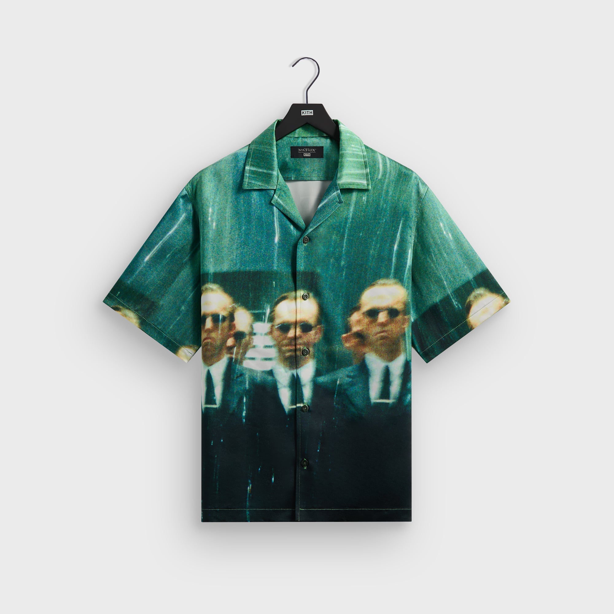 Kith for The Matrix All-Over Printed Thompson Camp Collar Shirt - Taig