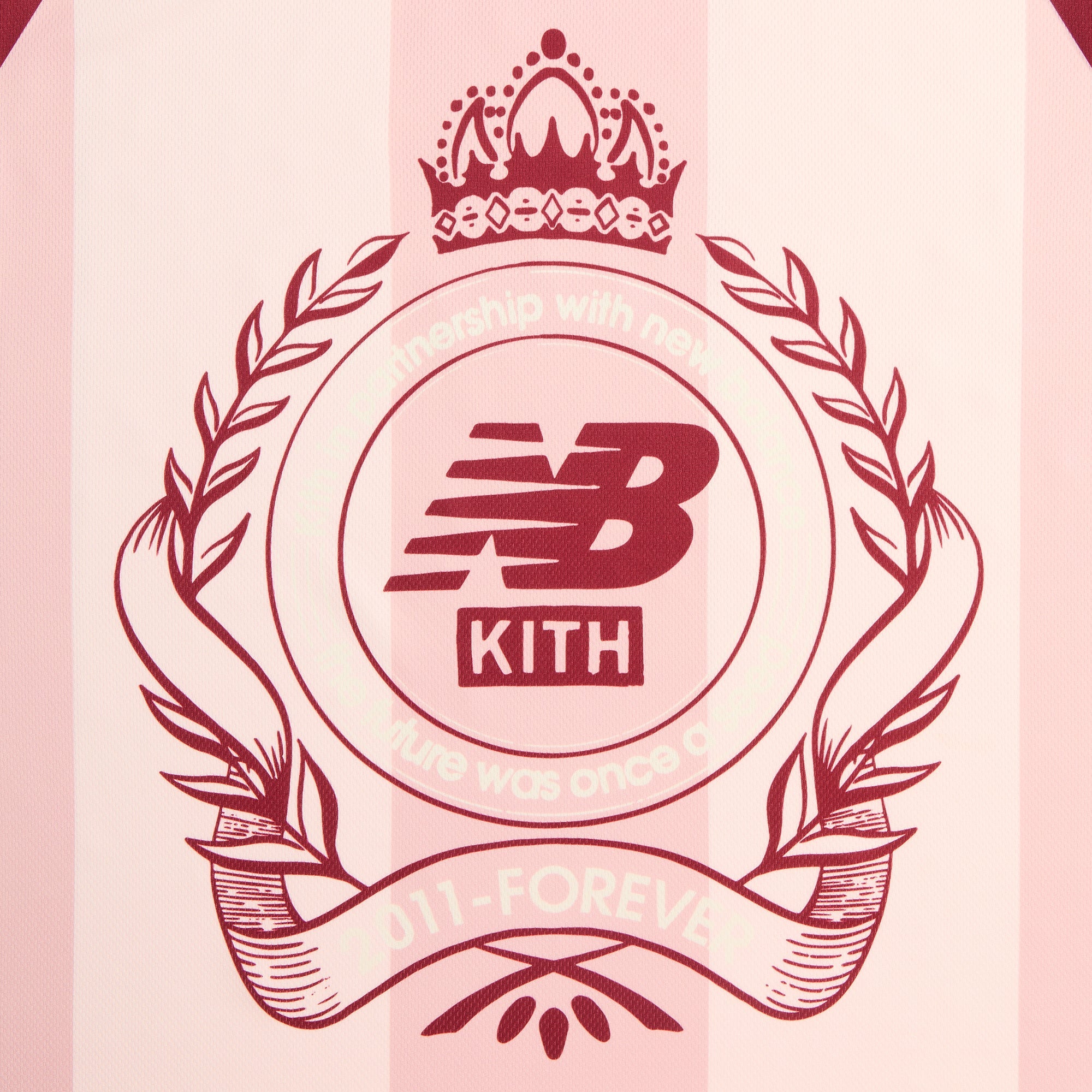 KITH New Balance コラボ メッシュ　ジャージ　シャツ ピンク Kith & New Balance Mesh Kayce Jersey - Dusty Lilac