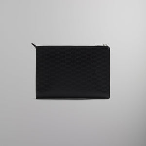 UrlfreezeShops Monogram Zipper Pouch - Black PH