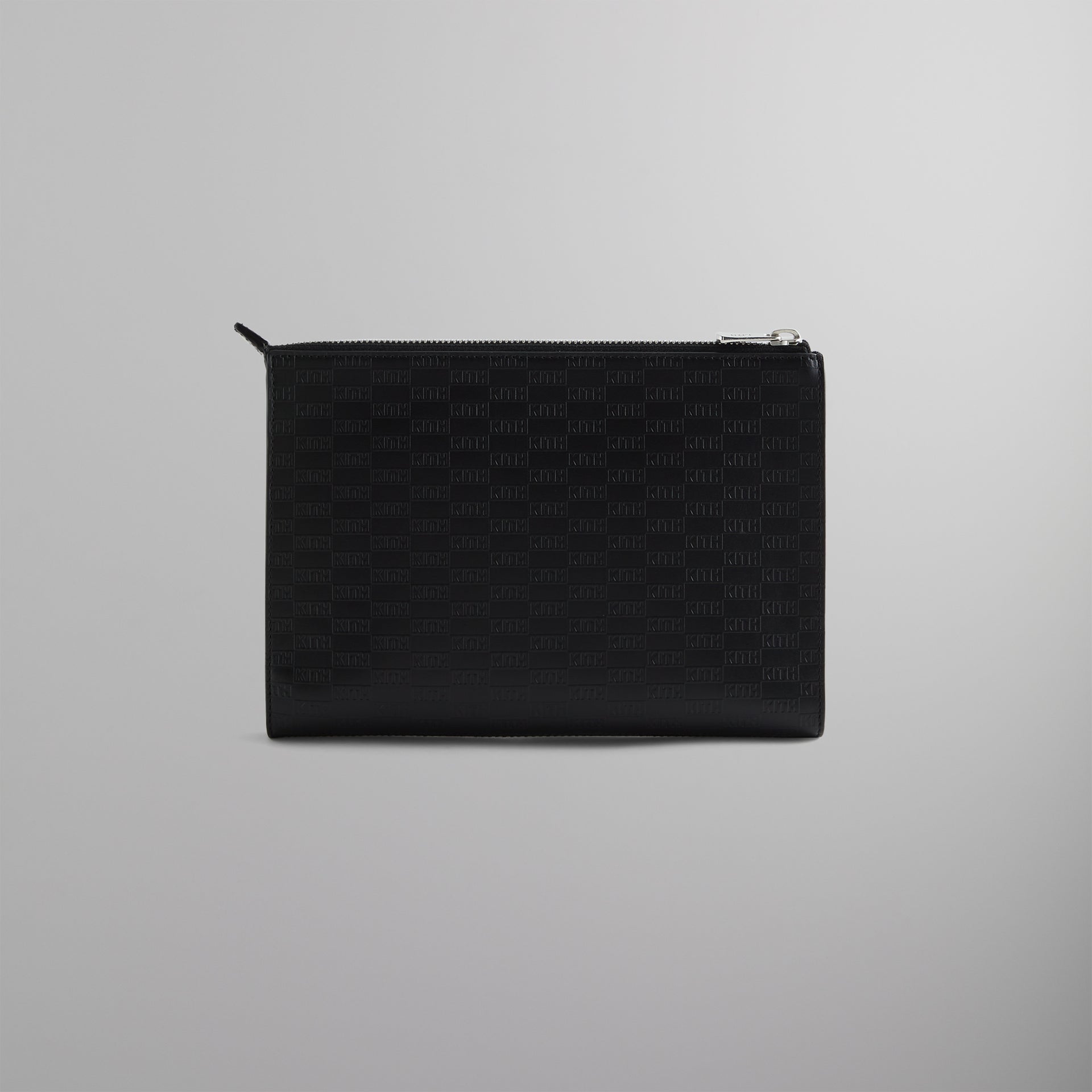 Kith Monogram Zipper Pouch - Black