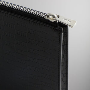 UrlfreezeShops Monogram Zipper Pouch - Black PH