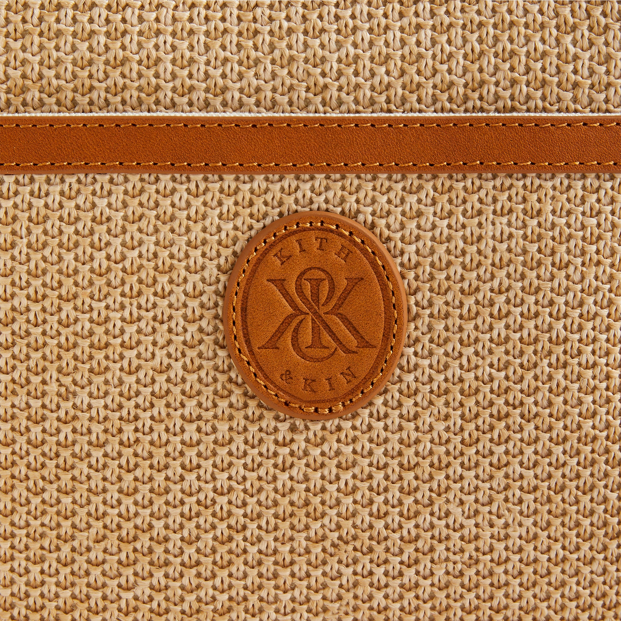 KITH NYC■Sherman Raffia■Crossbody Bag■クロスボディバッグ Kith Sherman Raffia Crossbody Bag Arch - SS24 - US