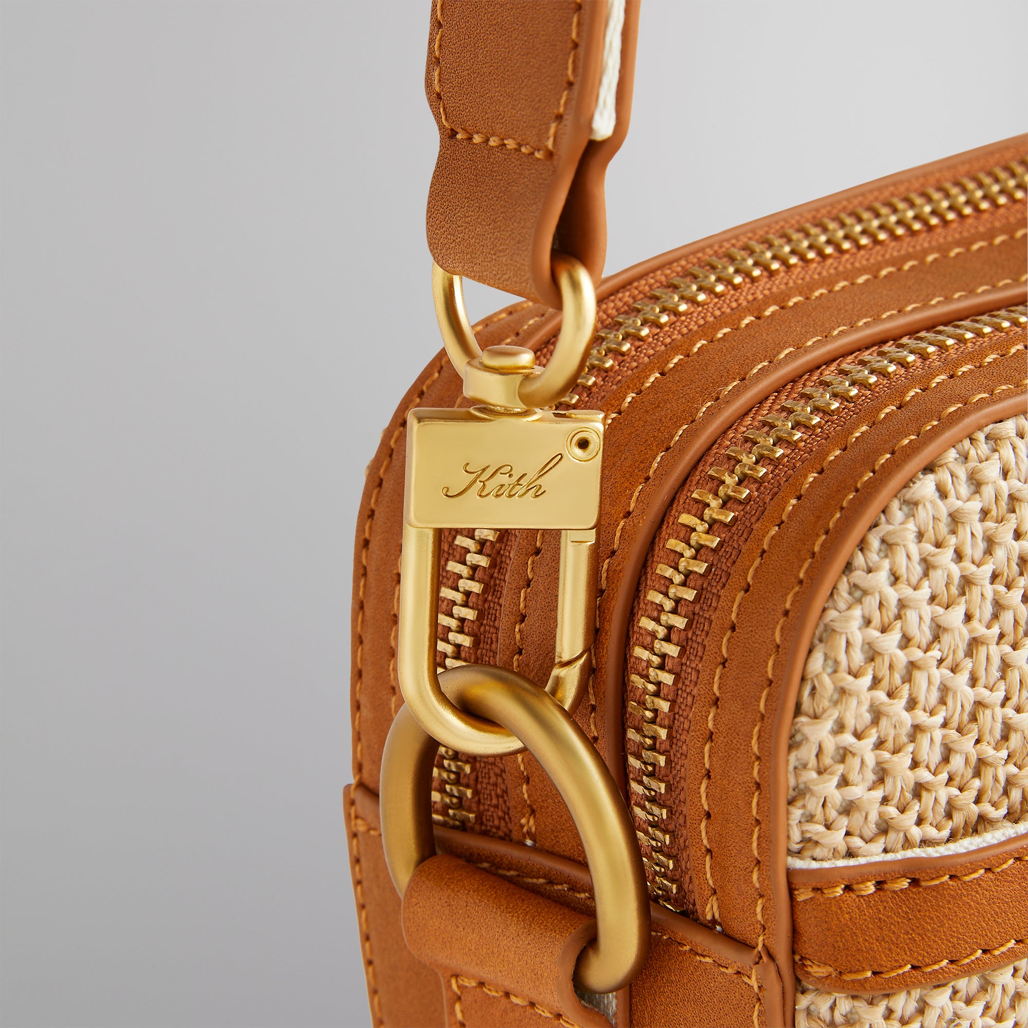 【追跡有】KITH NYC★Sherman Raffia クロスボディバッグ KHM040121-960-FRONT.jpg?v=