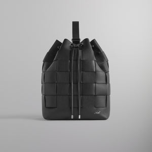 Kith Woven Leather Rucksack - Black