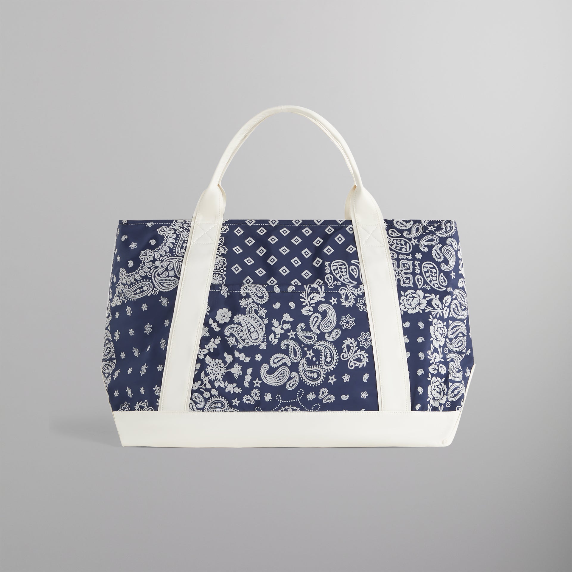 Kith Paisley Flocked Nylon Tote Bag - Nocturnal