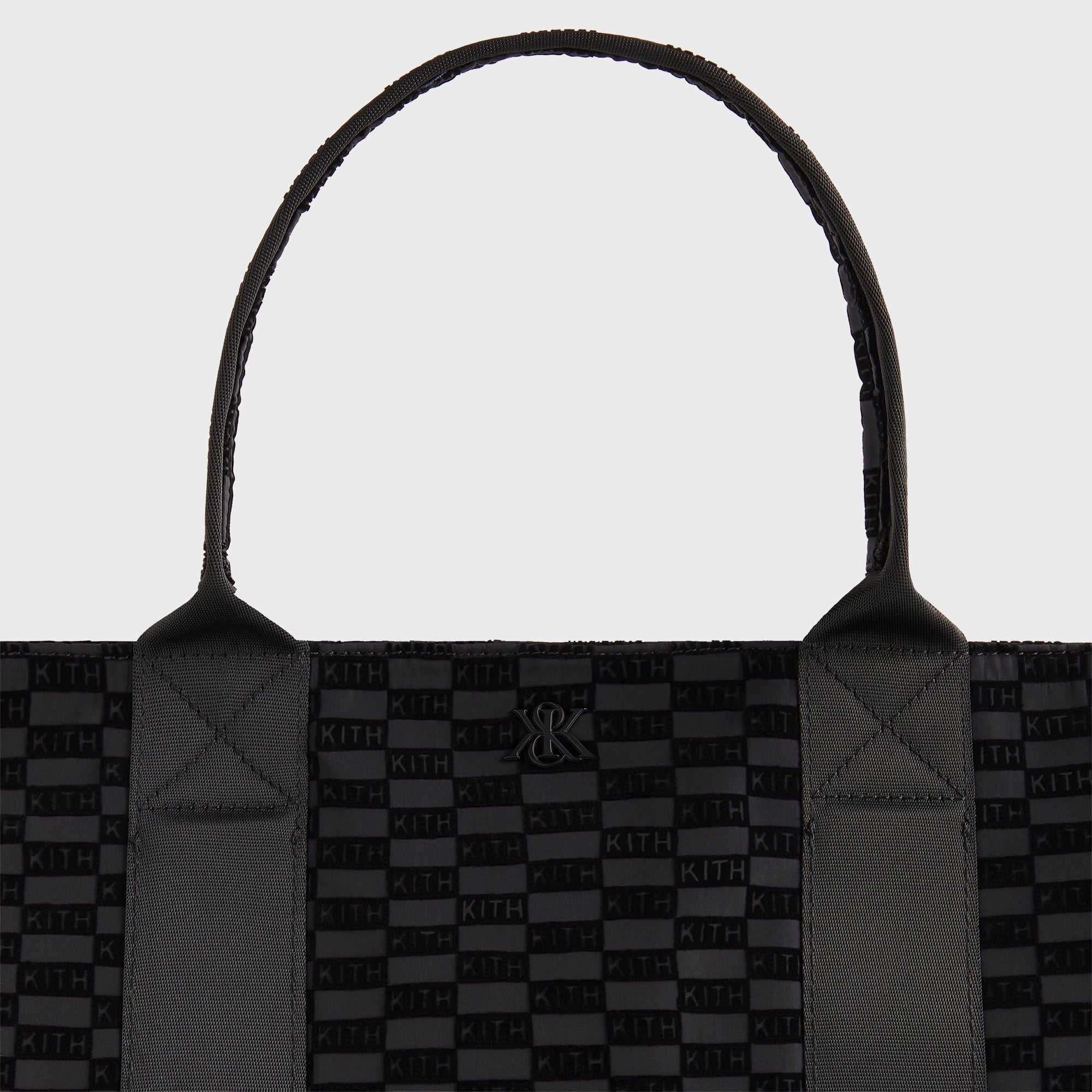 KITH ブラックレザー コインケース　モノグラム　kith monogram Kith Monogram Card Holder - Black