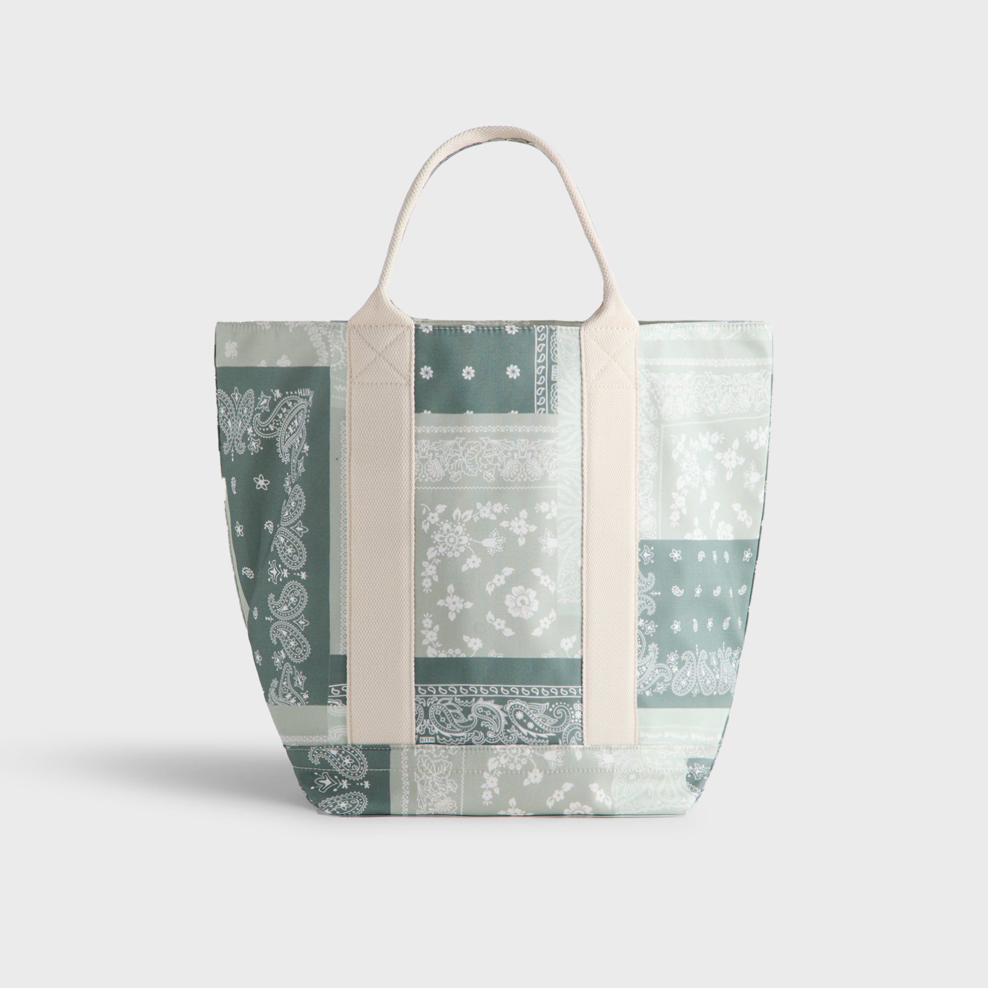 バッグ kith bandana tote bag black paisley Kith Paisley Tote Bag Black - SS23 - US