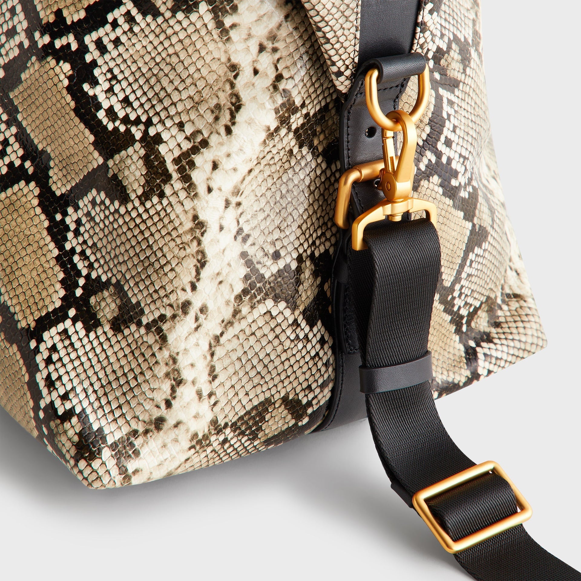 Kith Printed Python Duffle Bag - Concrete - PH