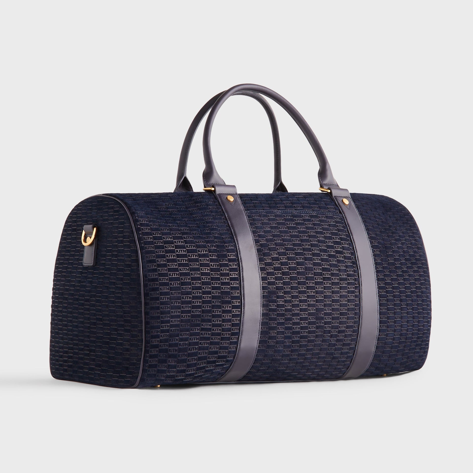 Erlebniswelt-fliegenfischenShops Monogram Suede Traveler K55 Bag - Ink