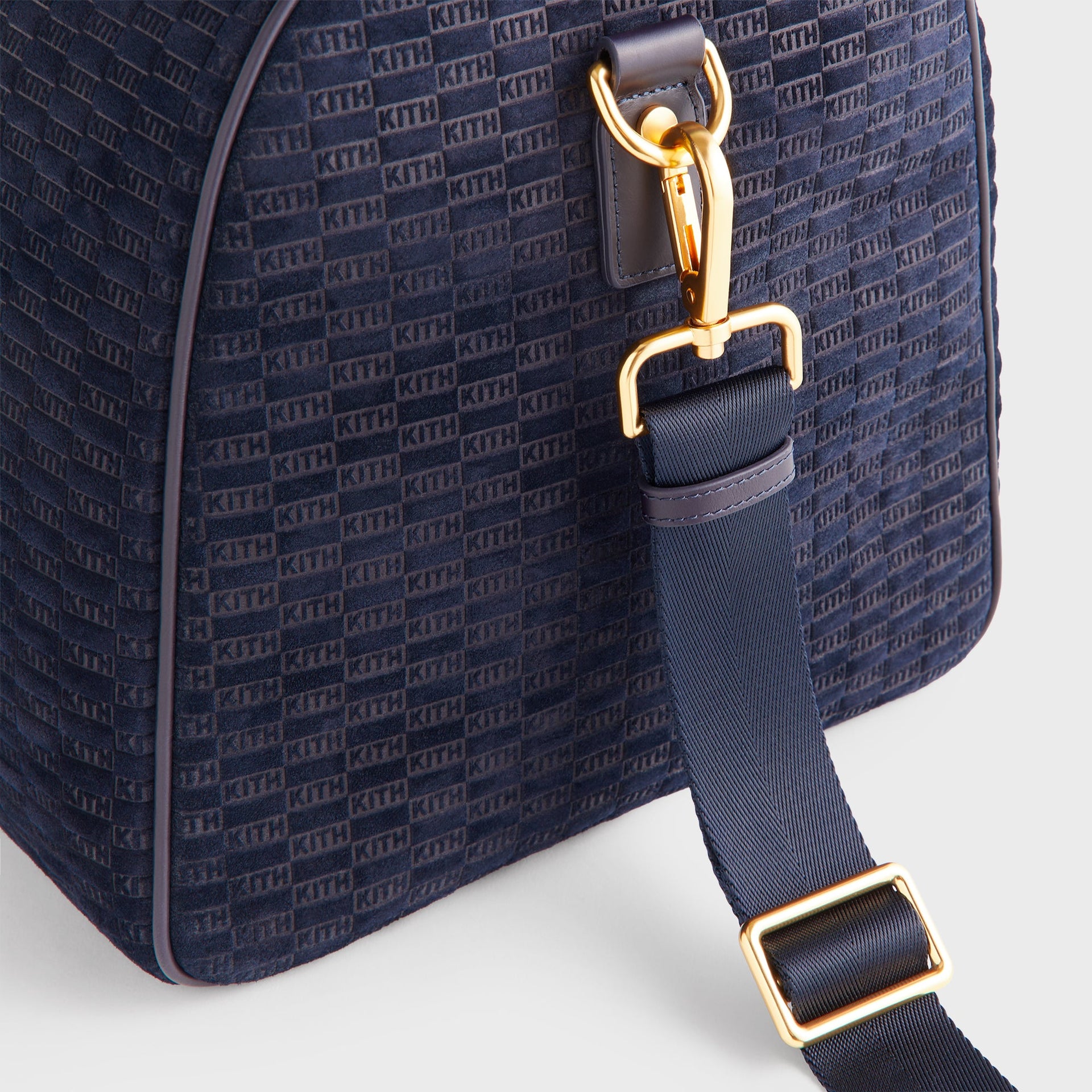 Erlebniswelt-fliegenfischenShops Monogram Suede Traveler K55 Bag - Ink