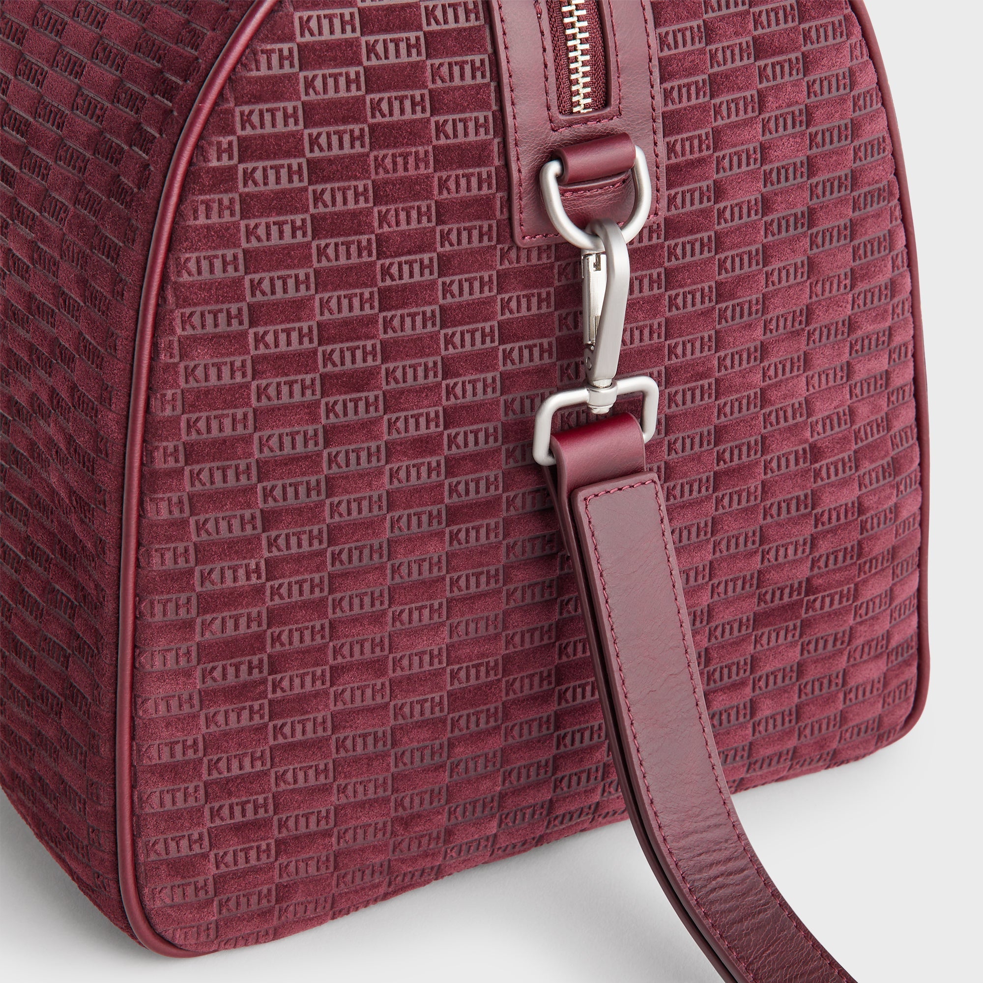 【希少】KITH モノグラム ボディバッグ Kith Monogram Suede Traveler K40 Bag - Magma