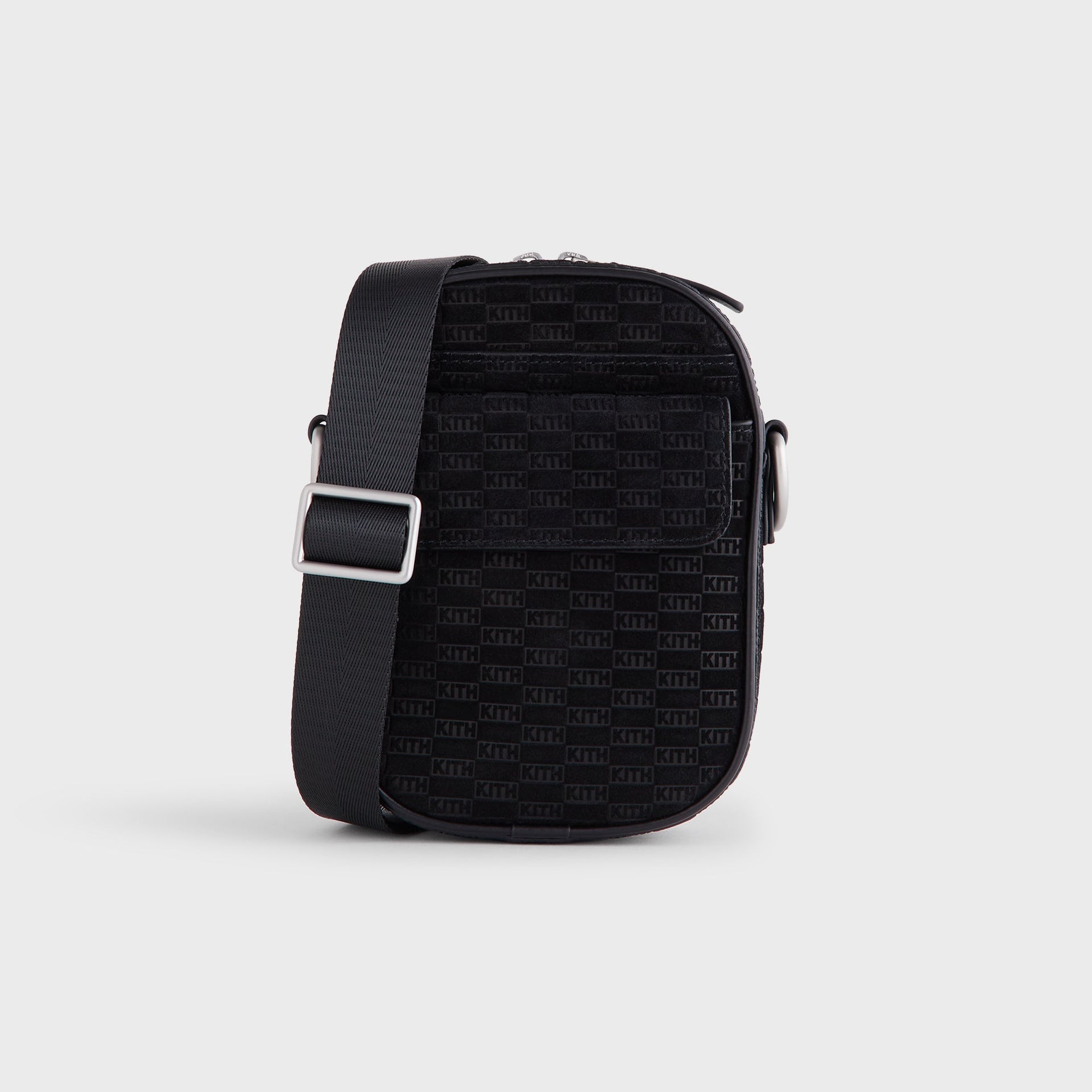 Erlebniswelt-fliegenfischenShops Monogram Suede Passenger K15 Bag - Black