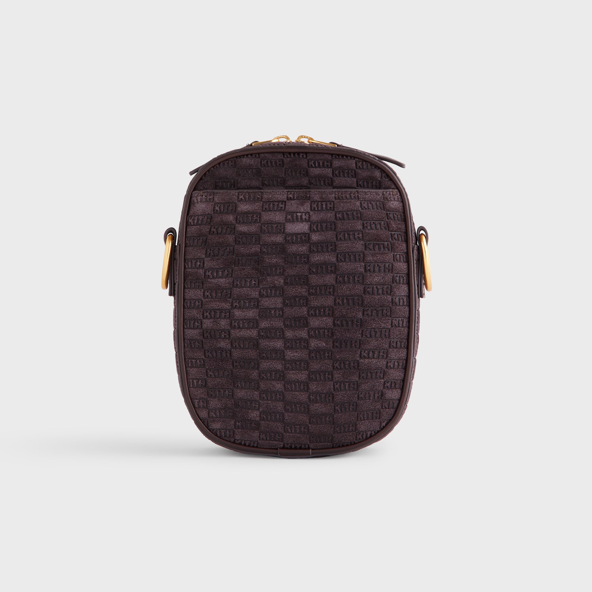 Kith Monogram Suede Crosswalk K20 Bag - Incognito