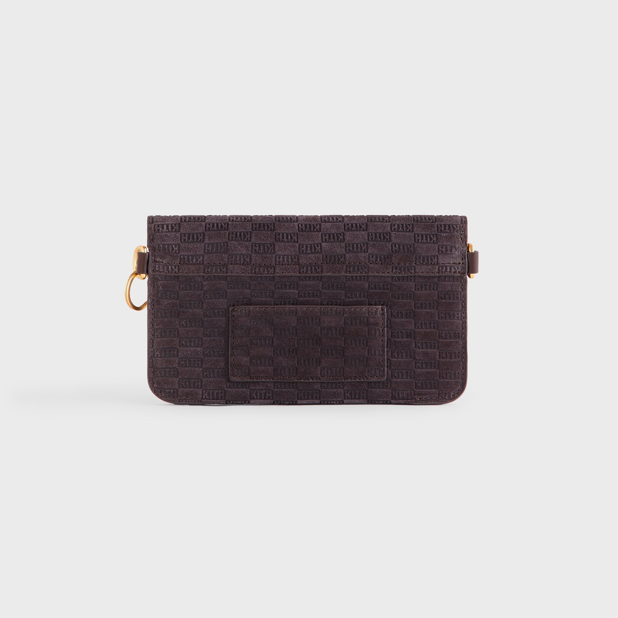 KITH モノグラムショルダーバック Kith Monogram Suede Camera Crossbody - Grit – Kith Canada