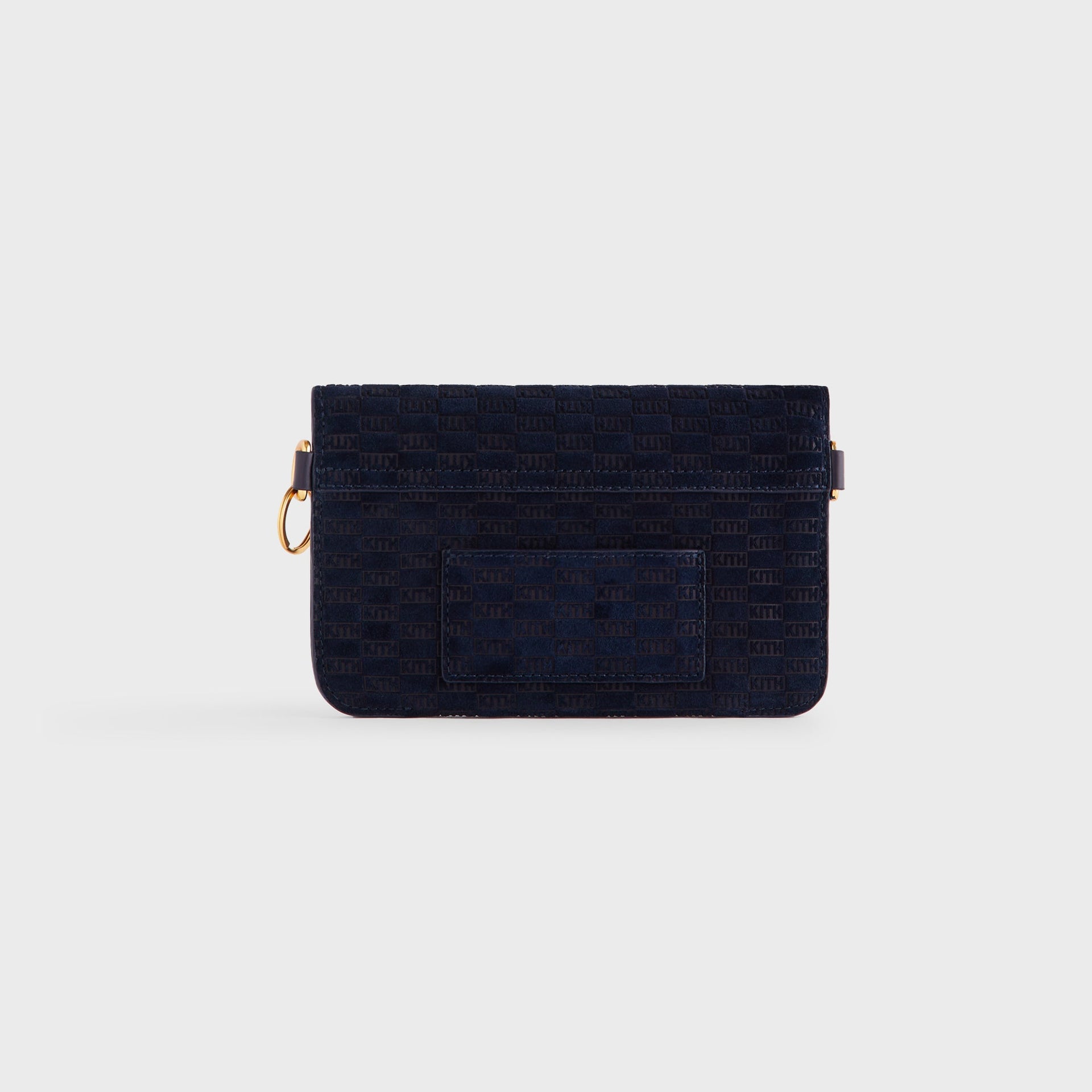 Erlebniswelt-fliegenfischenShops Monogram Suede Envelope K20 Bag - Ink