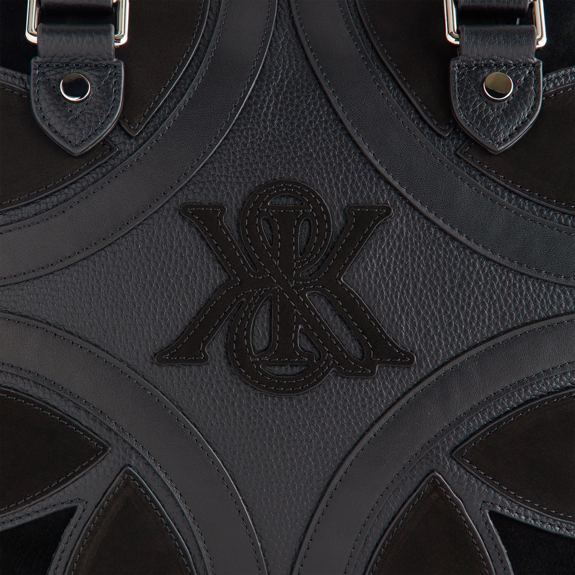 Kith Tile Applique Traveler K40 Bag - Black - PH