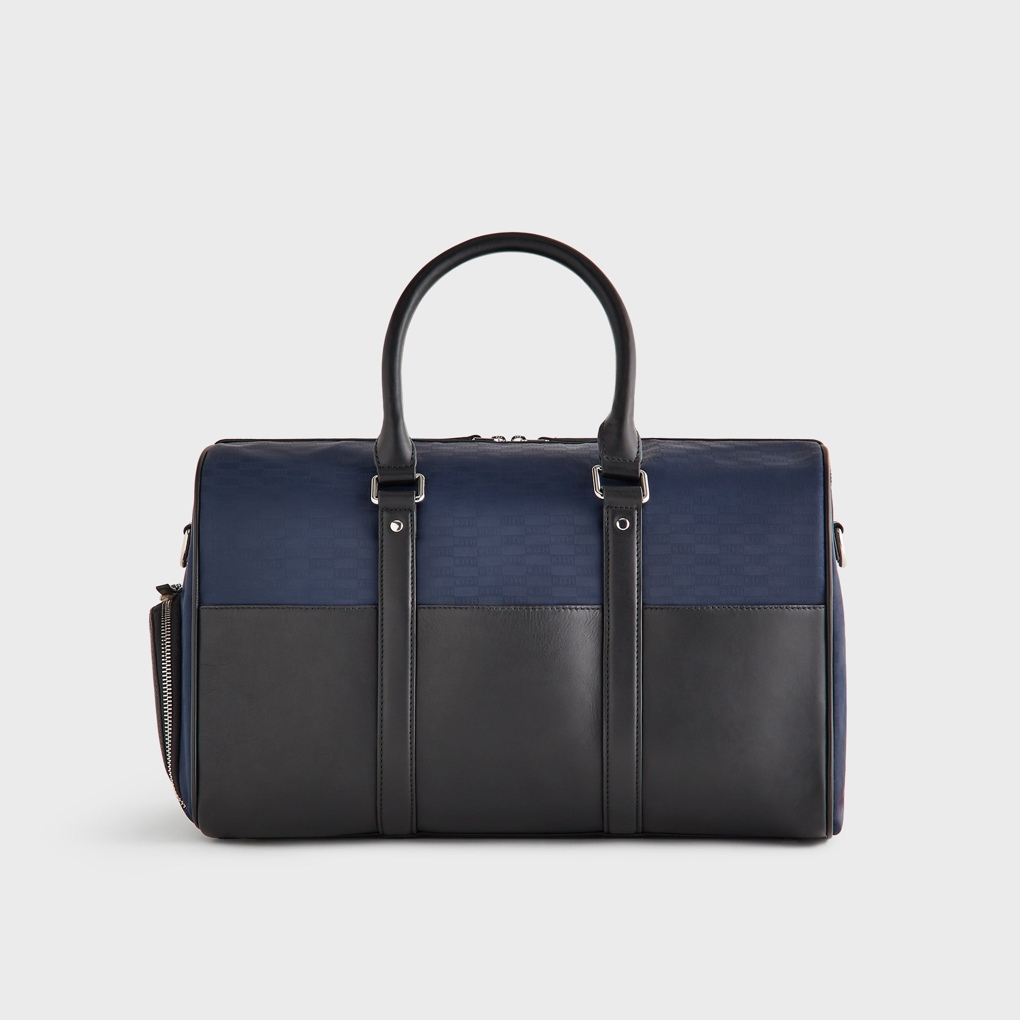 KITHボディバッグ2個セット Kith Monogram Leather Dopp Kit - Black