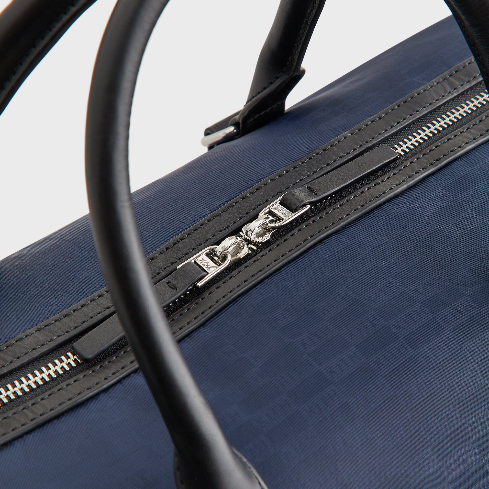 Kith Monogram Nylon Leather Traveler K40 Bag - Nocturnal