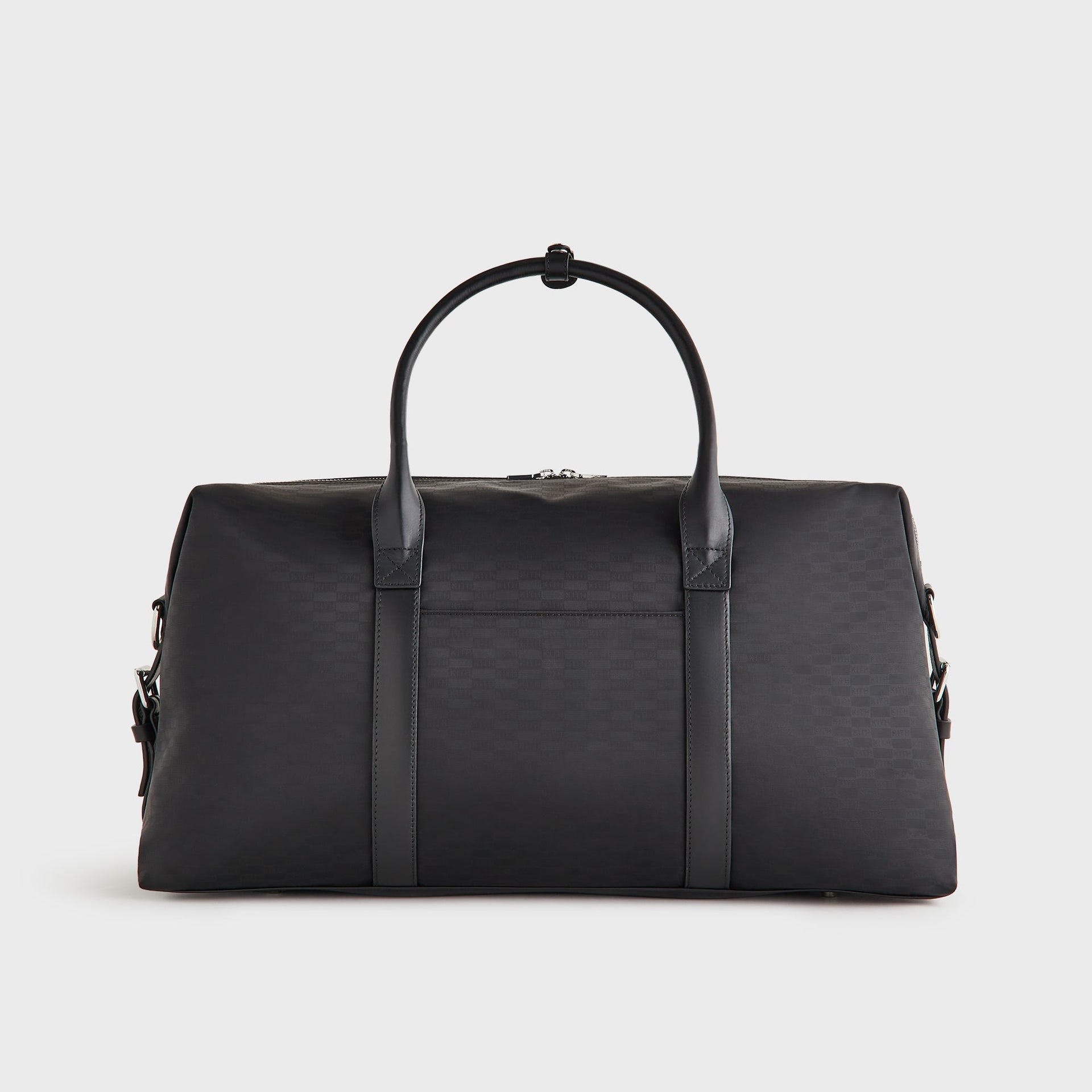 Kith Monogram Nylon Leather Duffle Bag - Black - PH