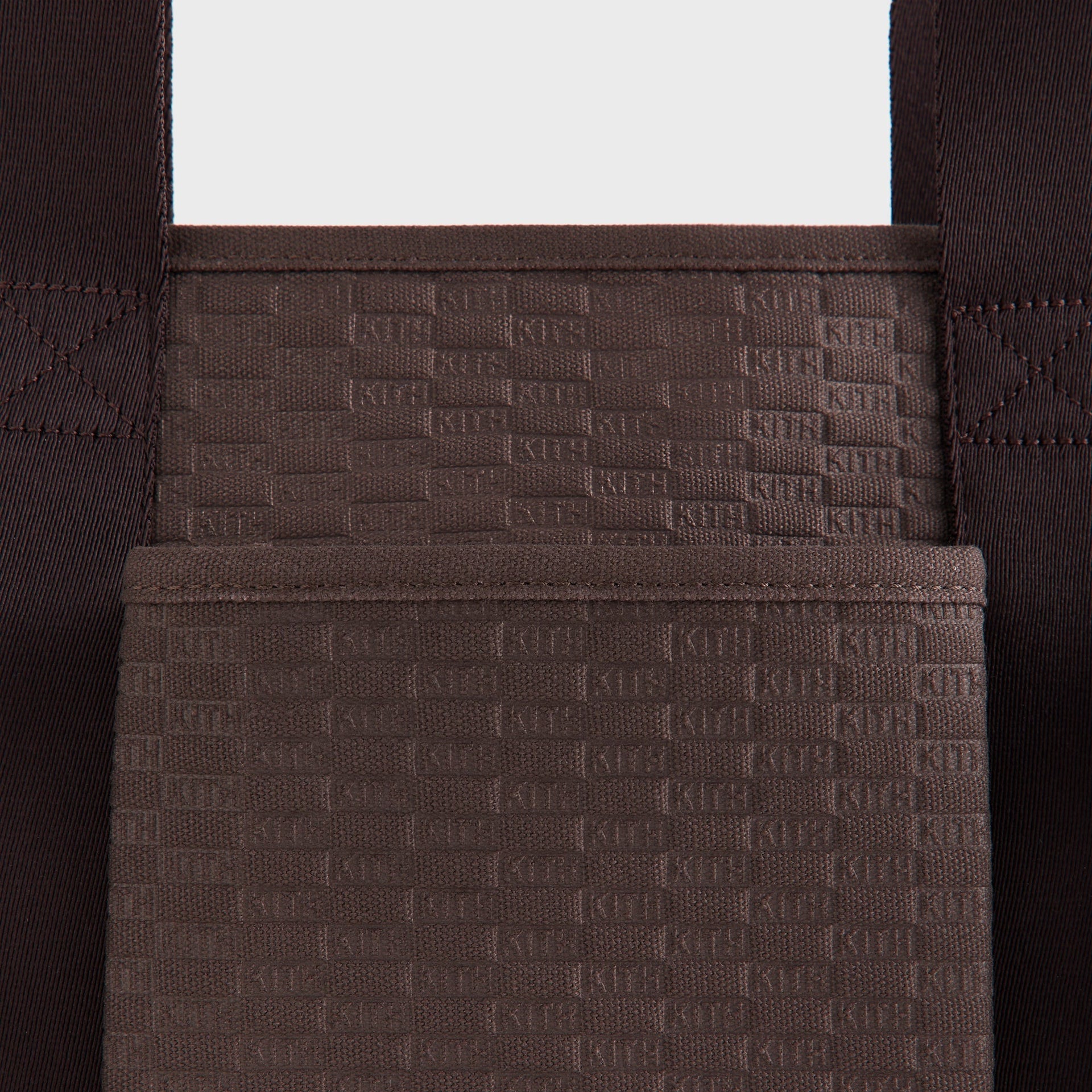 Kith Monogram Canvas Tote Bag - Kindling - PH