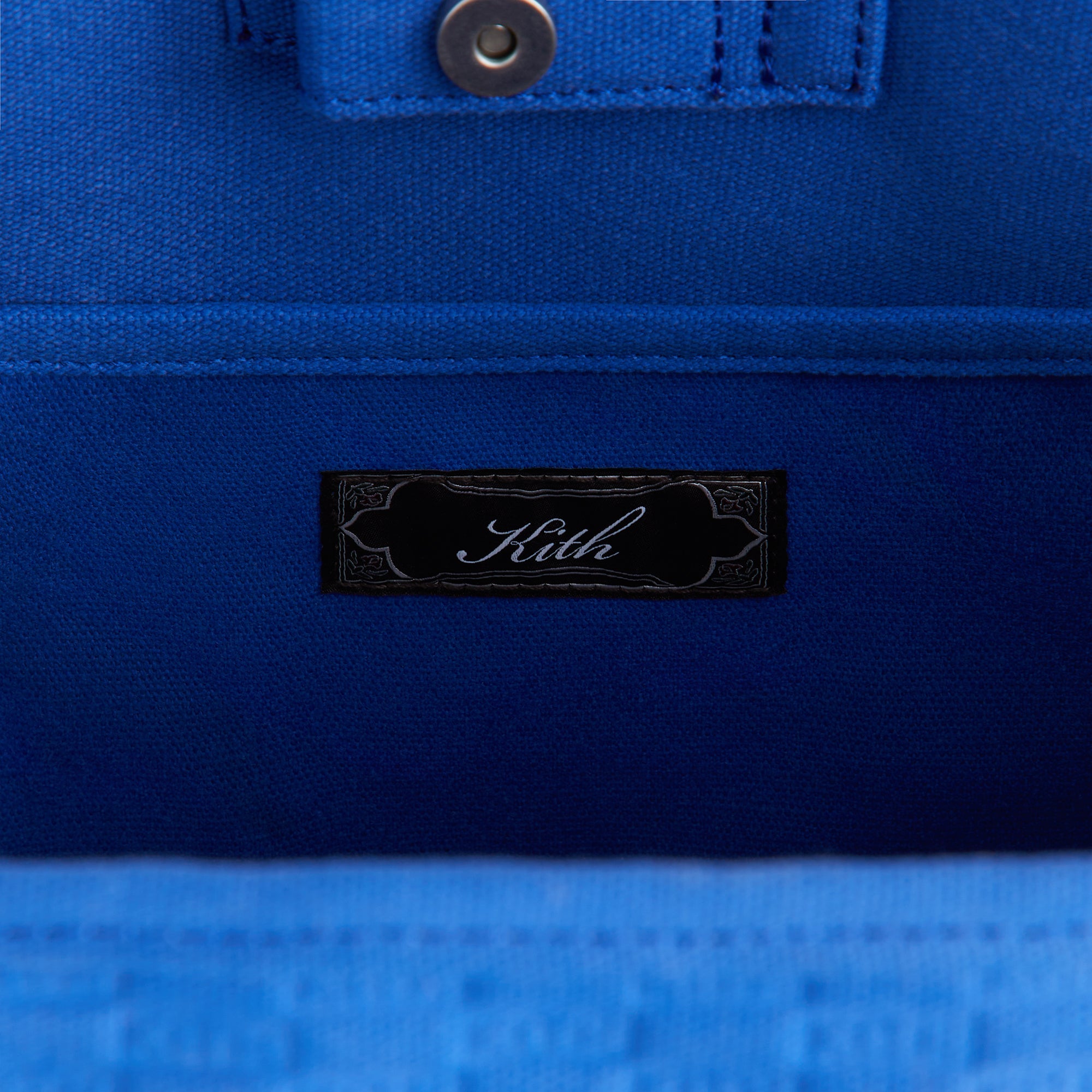 Kith トートバッグ　tote bag 青 Kith Monogram Canvas Tote Bag - Lake