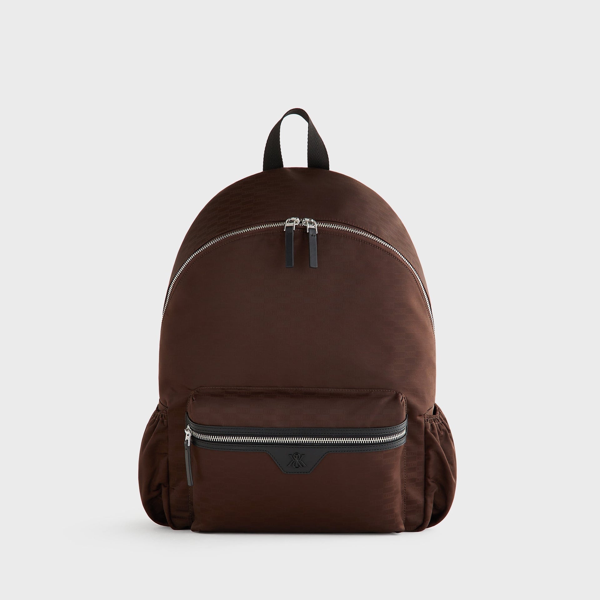 Kith Monogram Nylon Jacquard Backpack - Dark Roast - PH