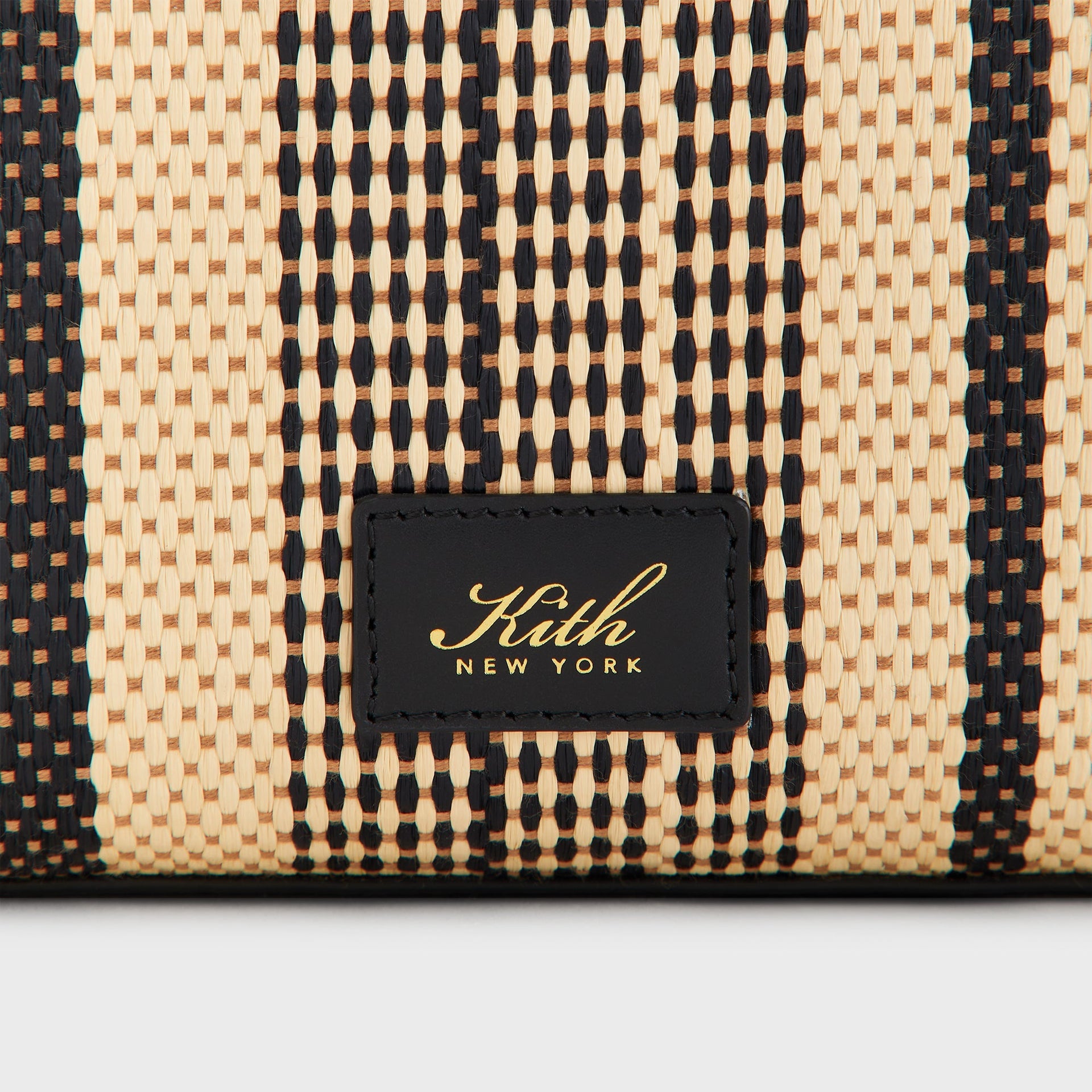 Kith Striped Raffia Double Zip Crossbody - Radiant - PH