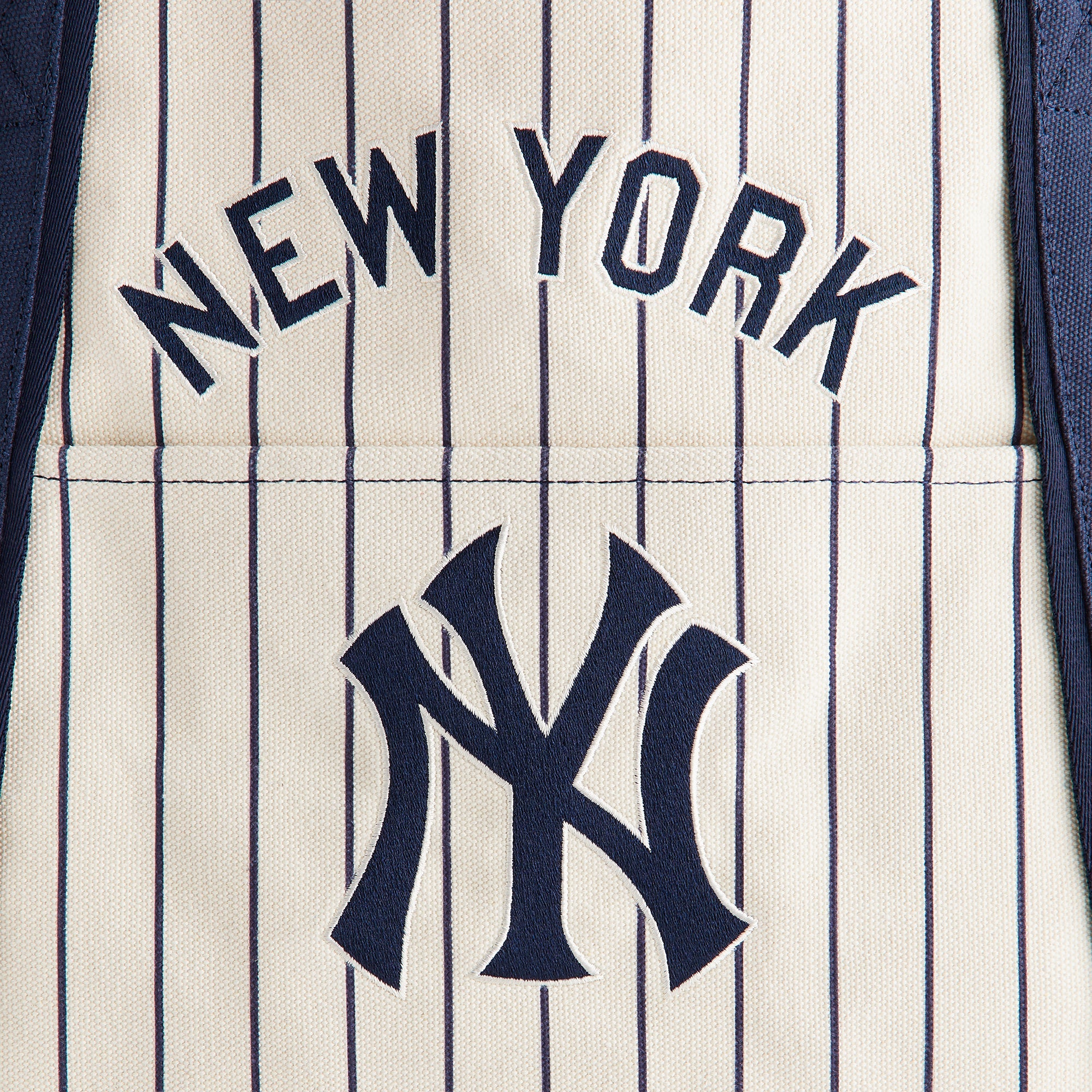 Kith for the New York Yankees Pinstripe Tote Bag - Sandrift