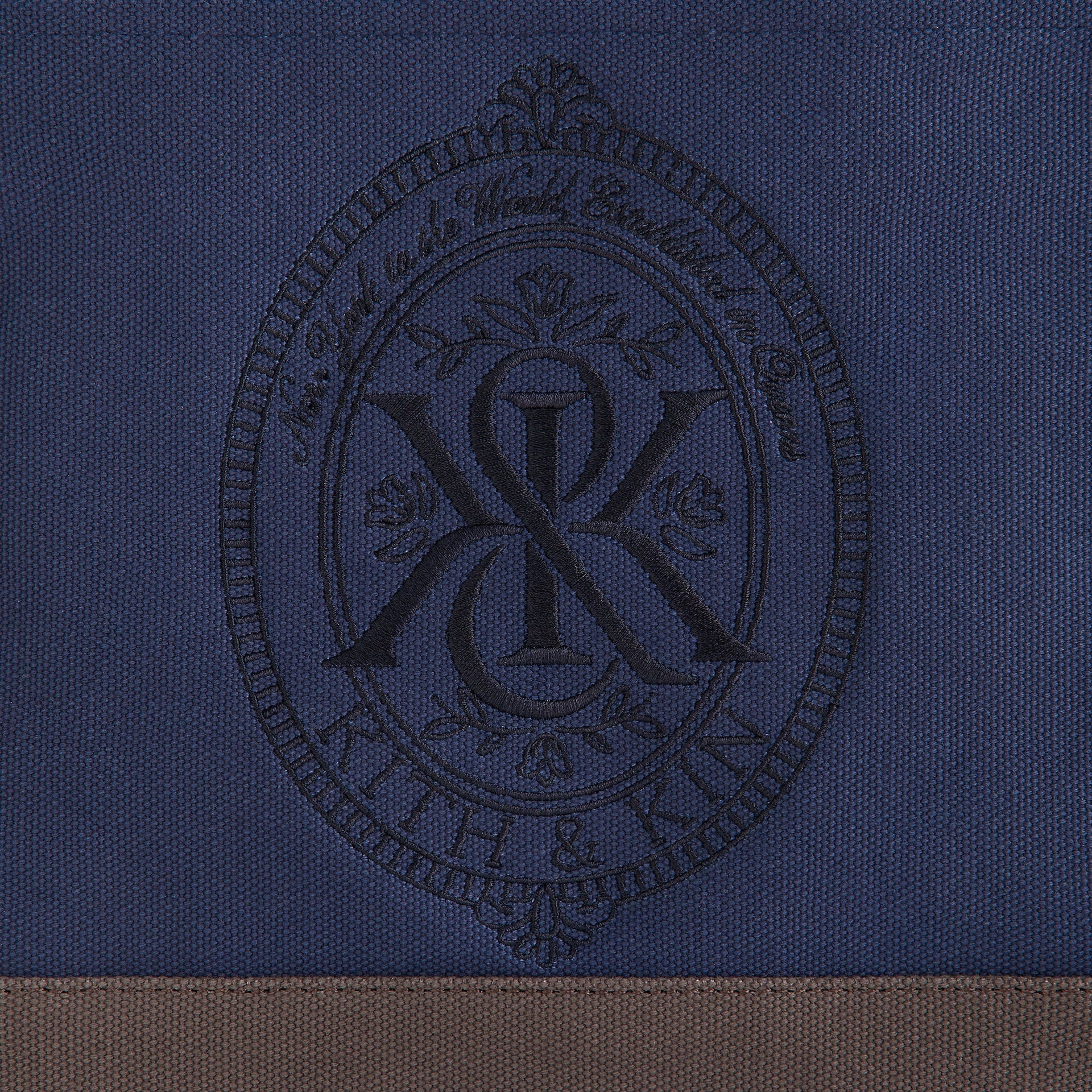 Kith Embroidered Canvas Tote Bag - Nocturnal - PH