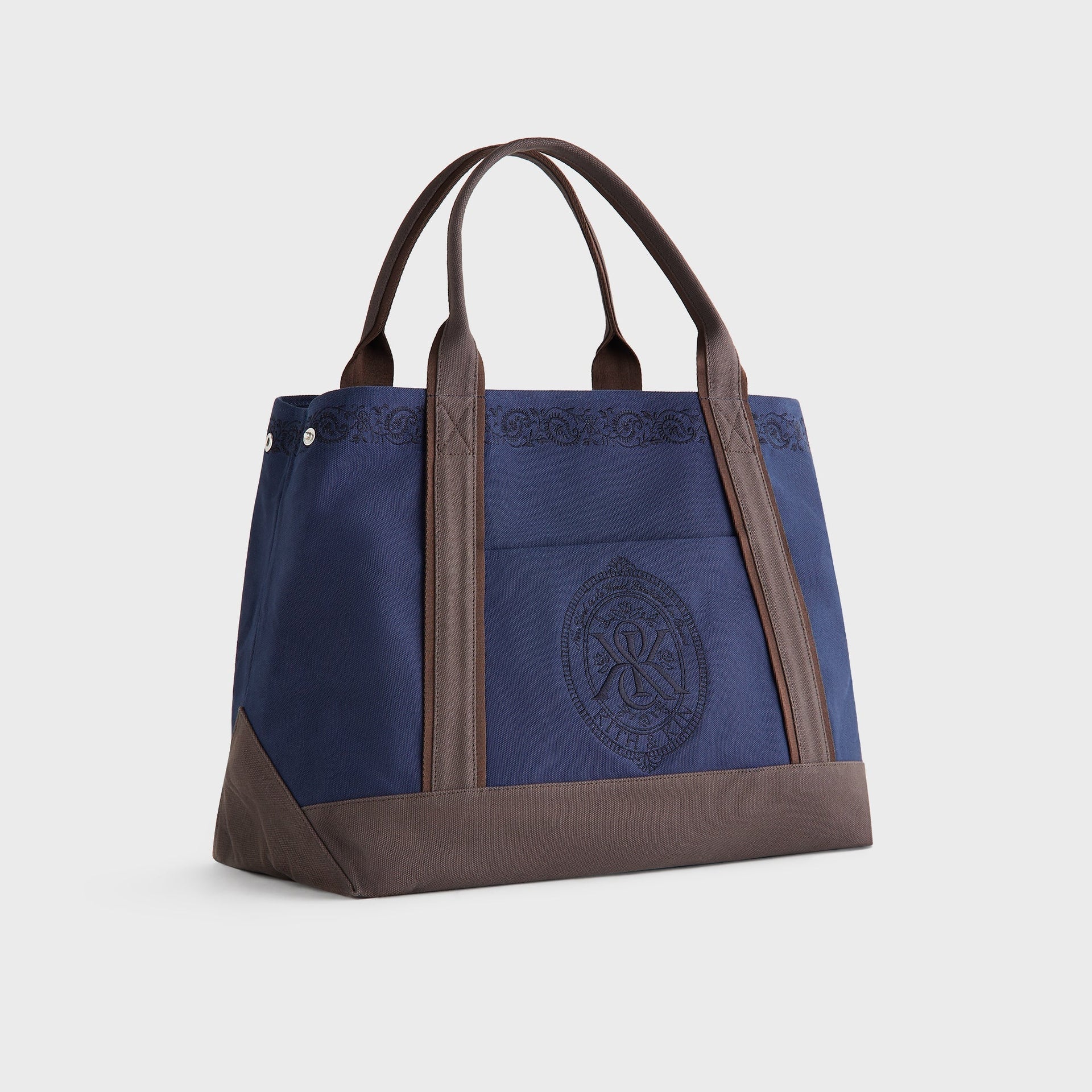 Kith Embroidered Canvas Tote Bag - Nocturnal - PH