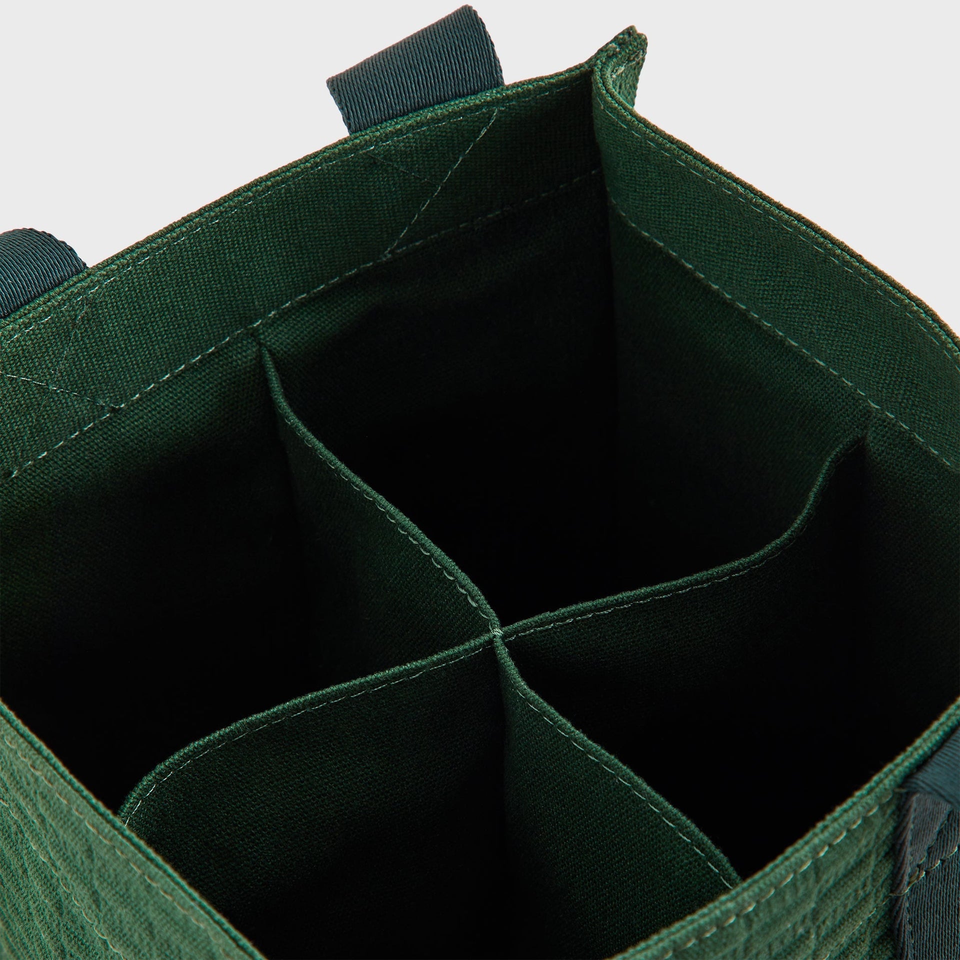 Kith Monogram Canvas Wine Tote Bag - Conifer - PH