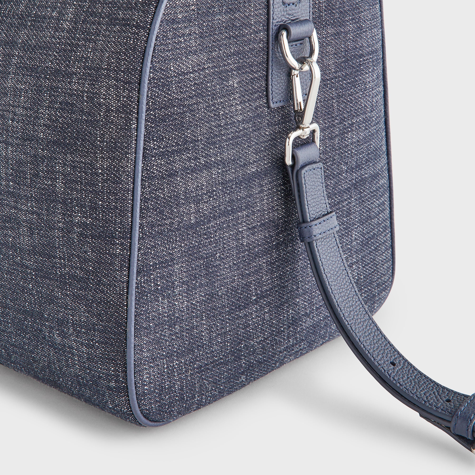 &Kin Wool Denim Traveler K40 Duffle Bag - Blue Navy – Kith
