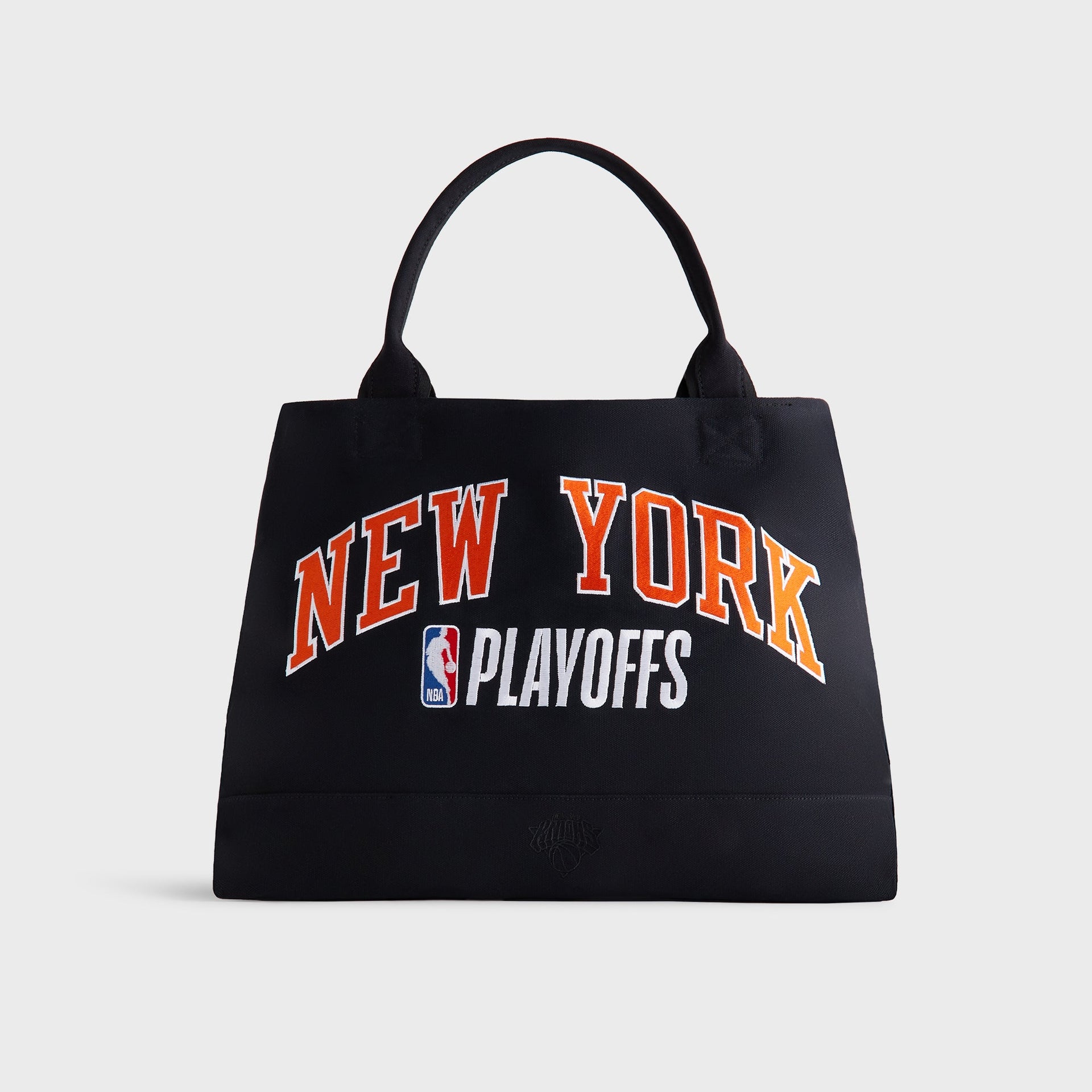 Kith for the New York Knicks Playoffs Canvas Tote - Black