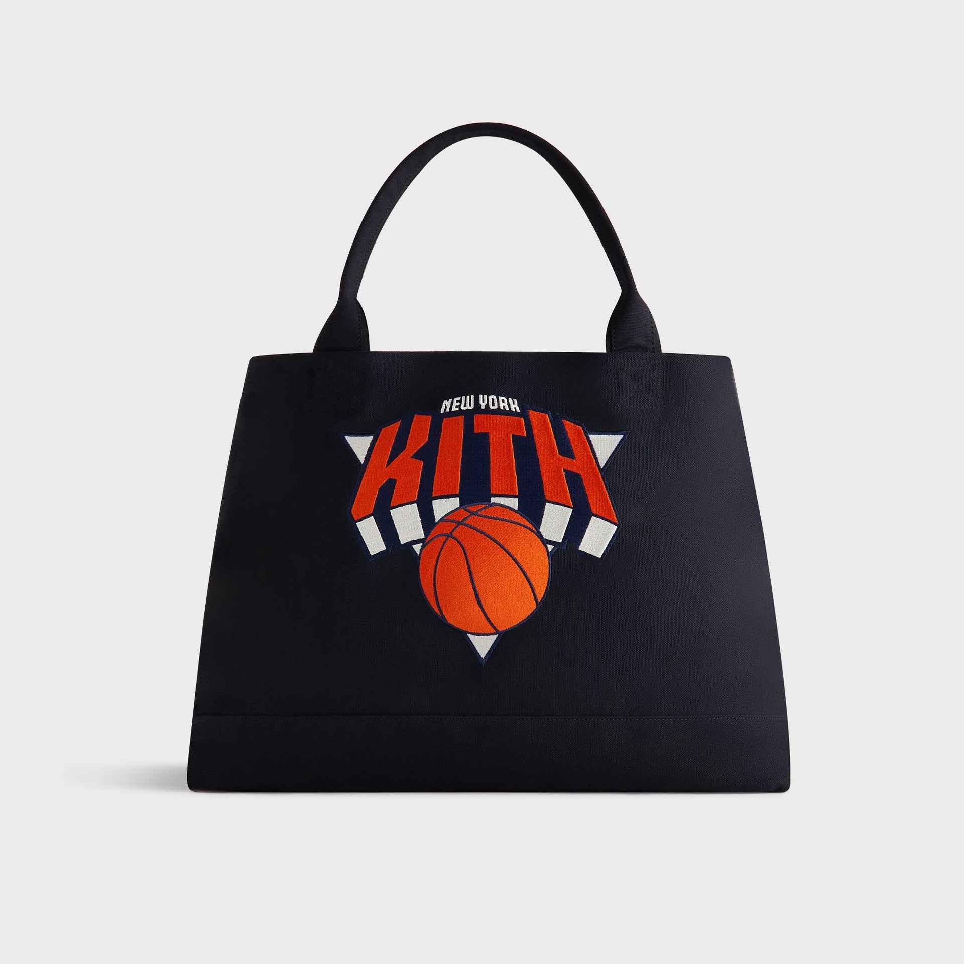 Kith for the New York Knicks Playoffs Canvas Tote - Black