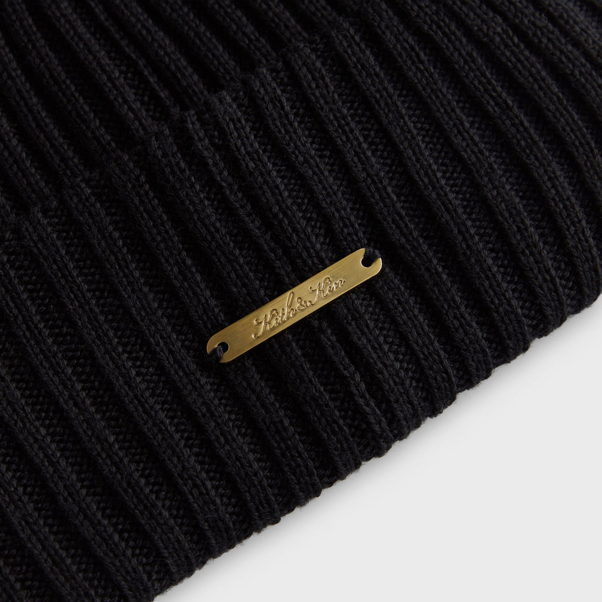 Kith & New Era for the New York Yankees Knit Beanie - Black