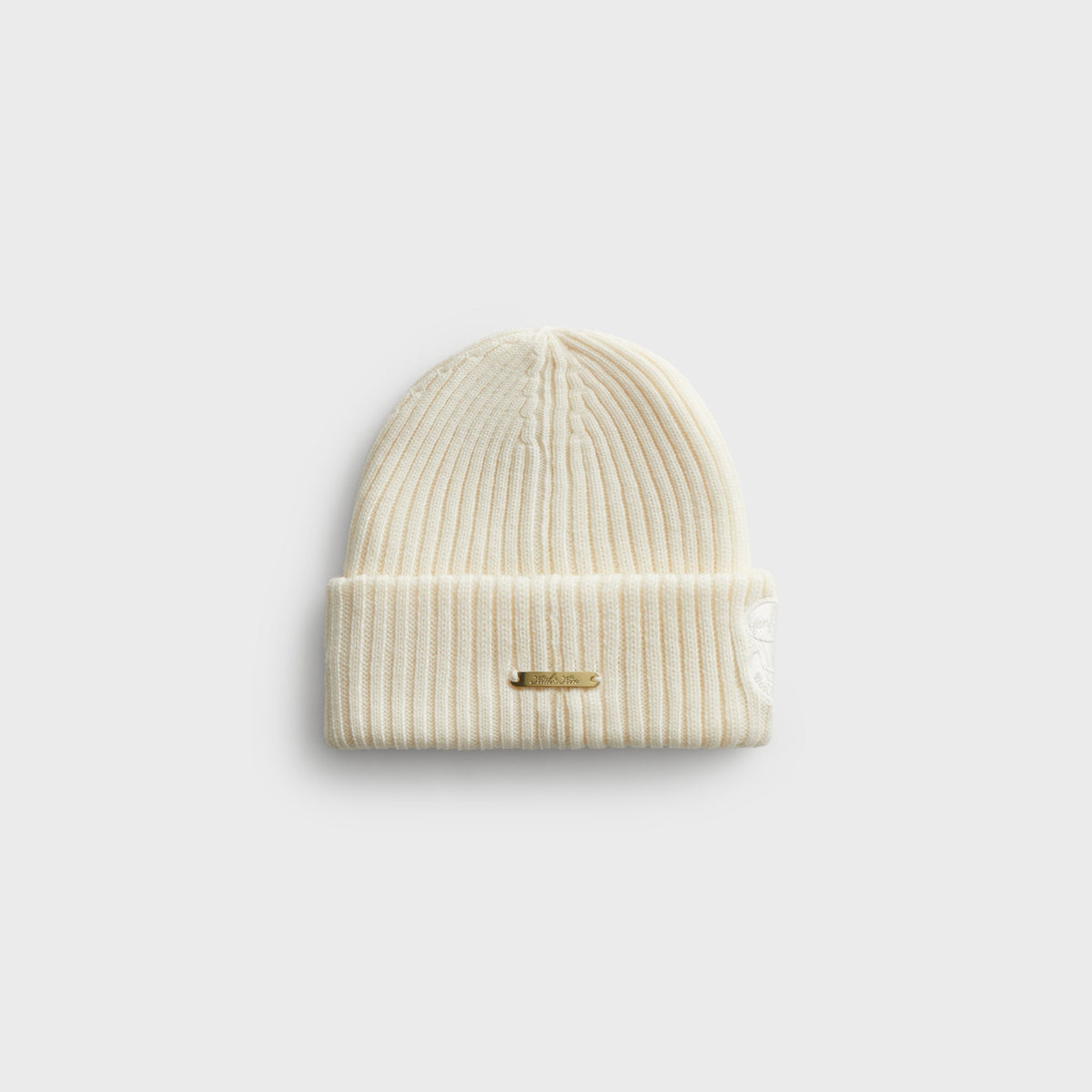 Kith & New Era for the New York Yankees Knit Beanie - Sandrift