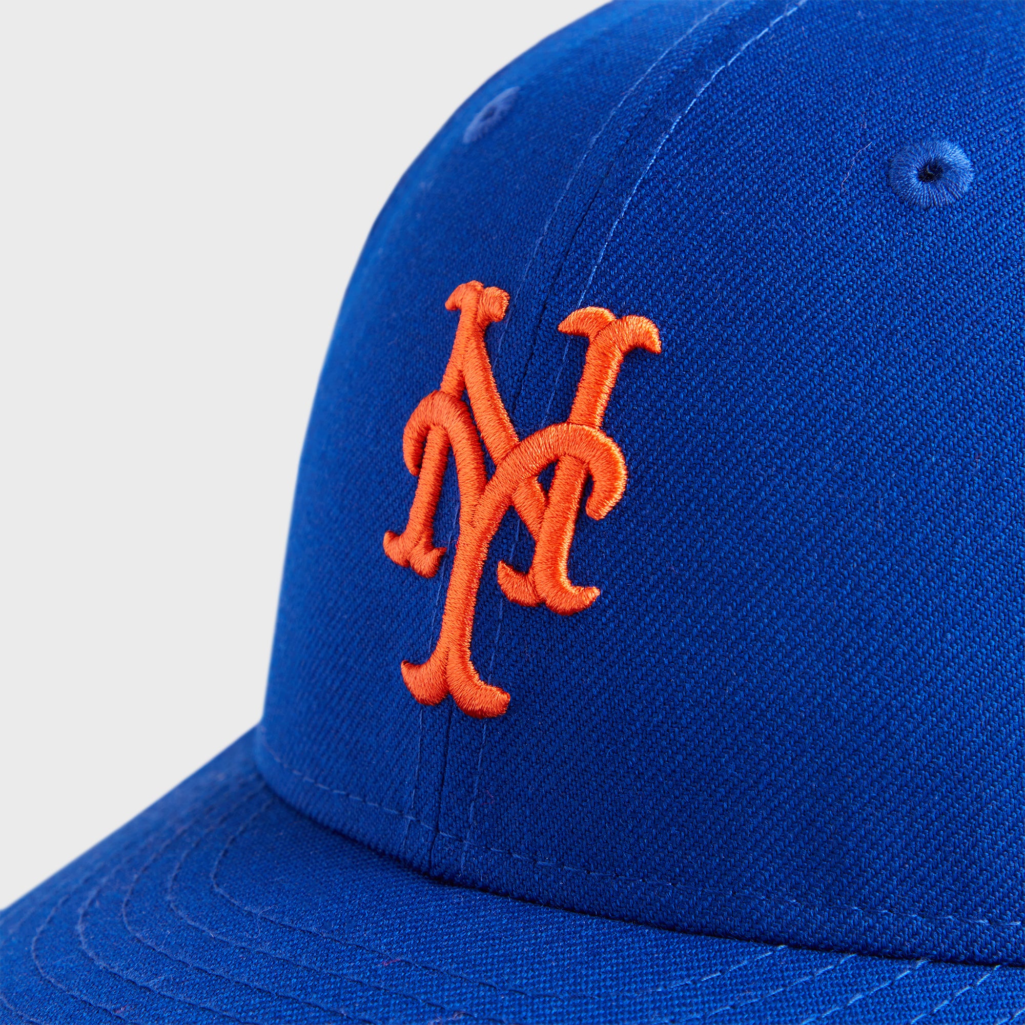 【美品】 KITH × NEW YORK METS NEW ERA 7 3/8 KITH x NEWERA KISS NEW YORK METS CAP BLUE 7 3 8 Used MESC-0