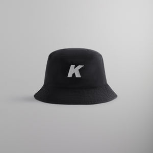 Kith Washed Cotton Nylon Bucket Hat - Black