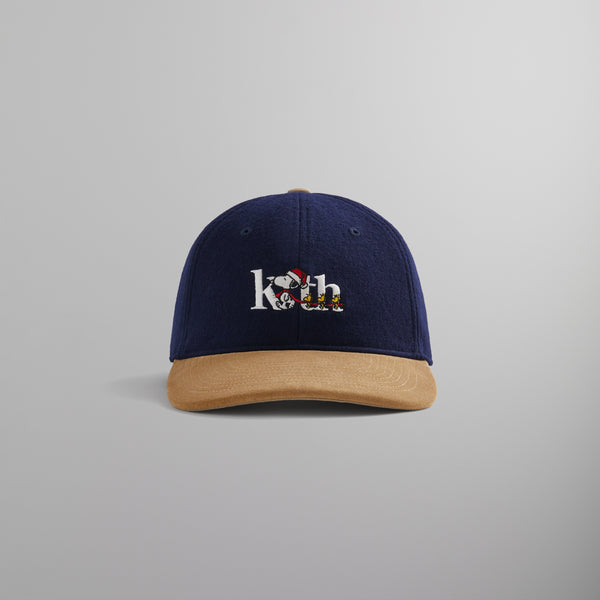 Kith for Peanuts Melton Wool Cap - Nocturnal